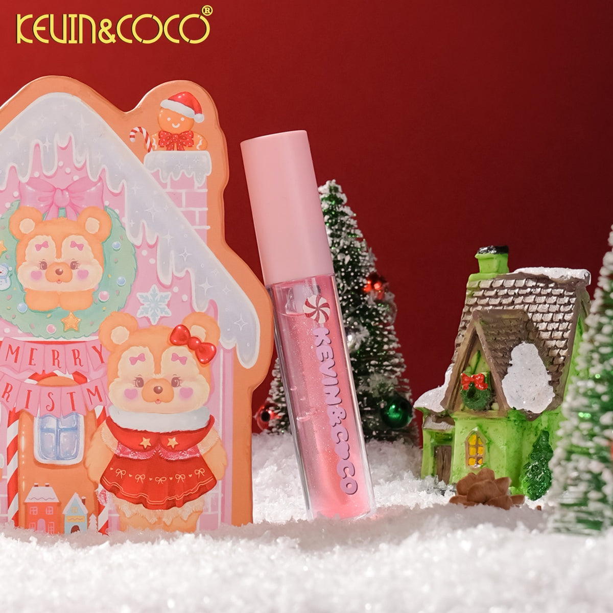 Lips-Bear-y-Merry Christmas Lip Set Retail (KC2082)