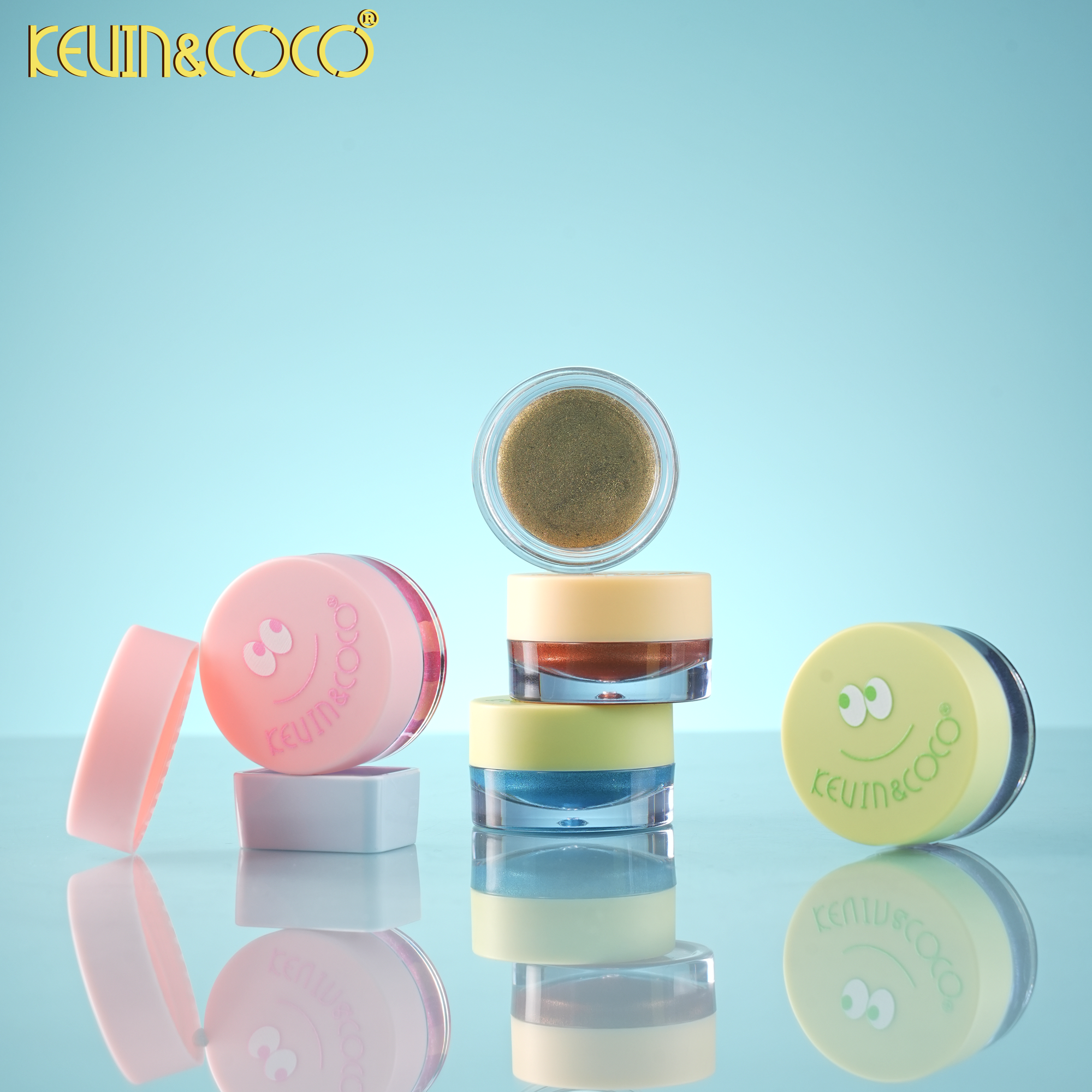 Eyes-Animal Rhapsody 3pc Cream Eyeshadow Pot (KC1360)