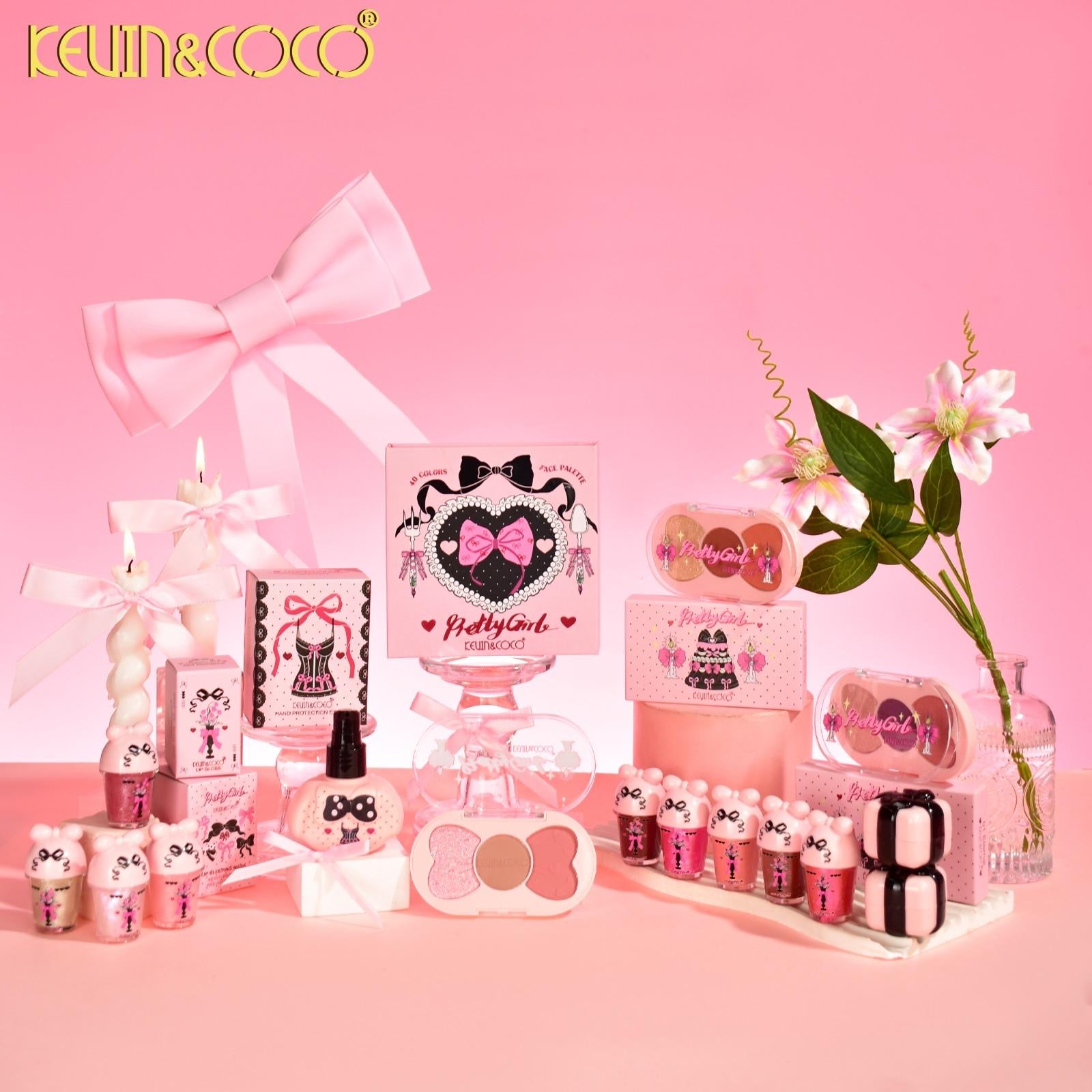 Lips-Pink Ribbon Lip Gloss (KC1162) Display Wholesale