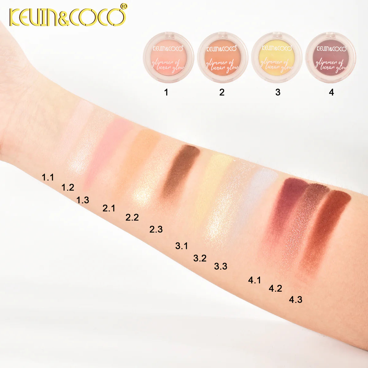Eyes-Creme Verse 3 Layers Eyeshadow (KC258643)