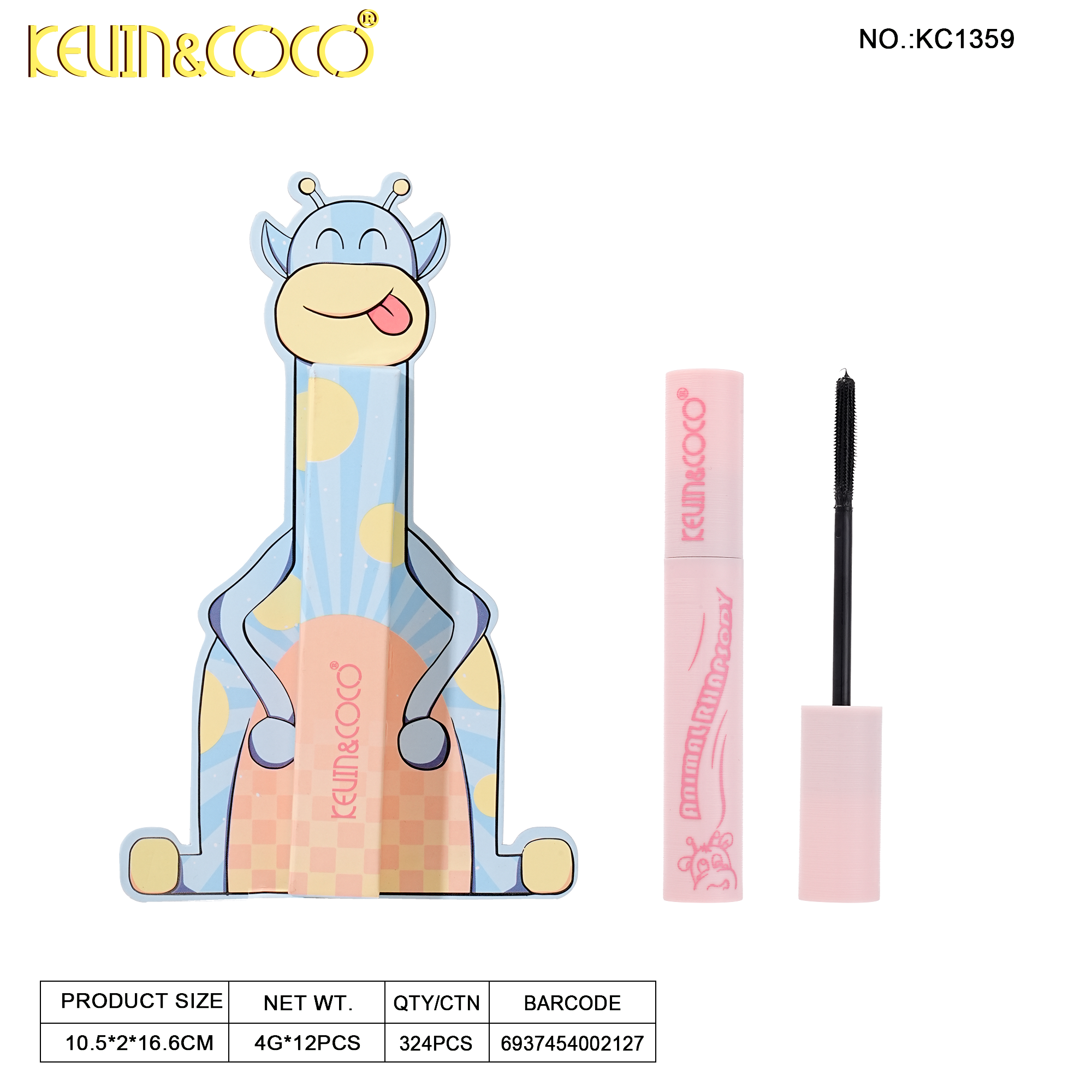 Eyes-Animal Rhapsody Mascara (KC1359)