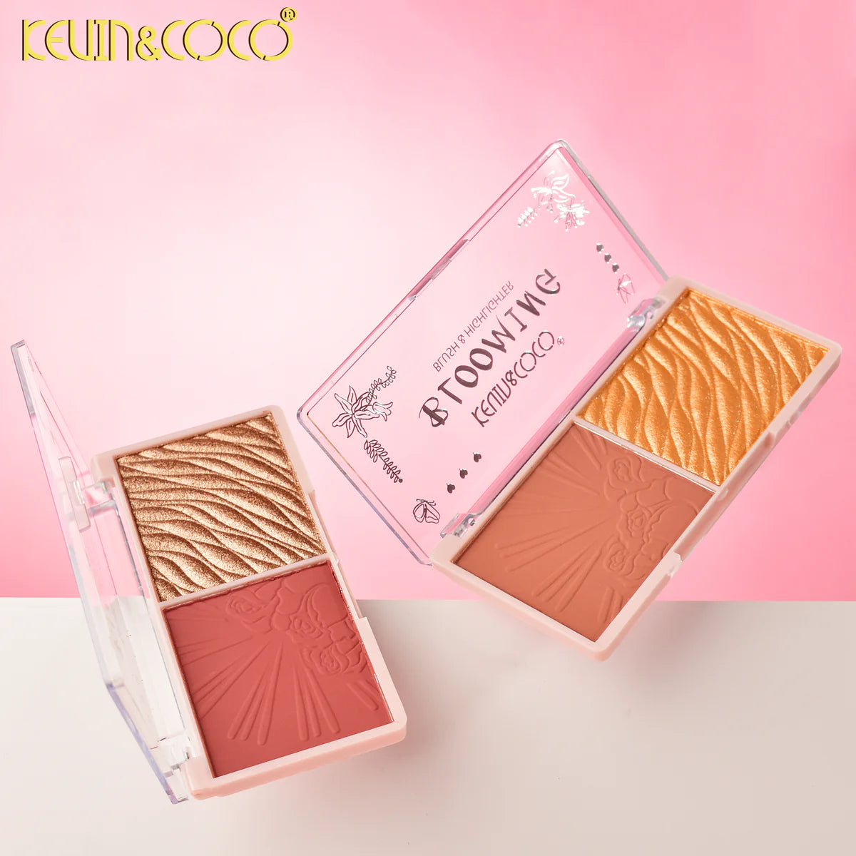 Face-Bloom Glow Blush & Highlighter (KC248513)