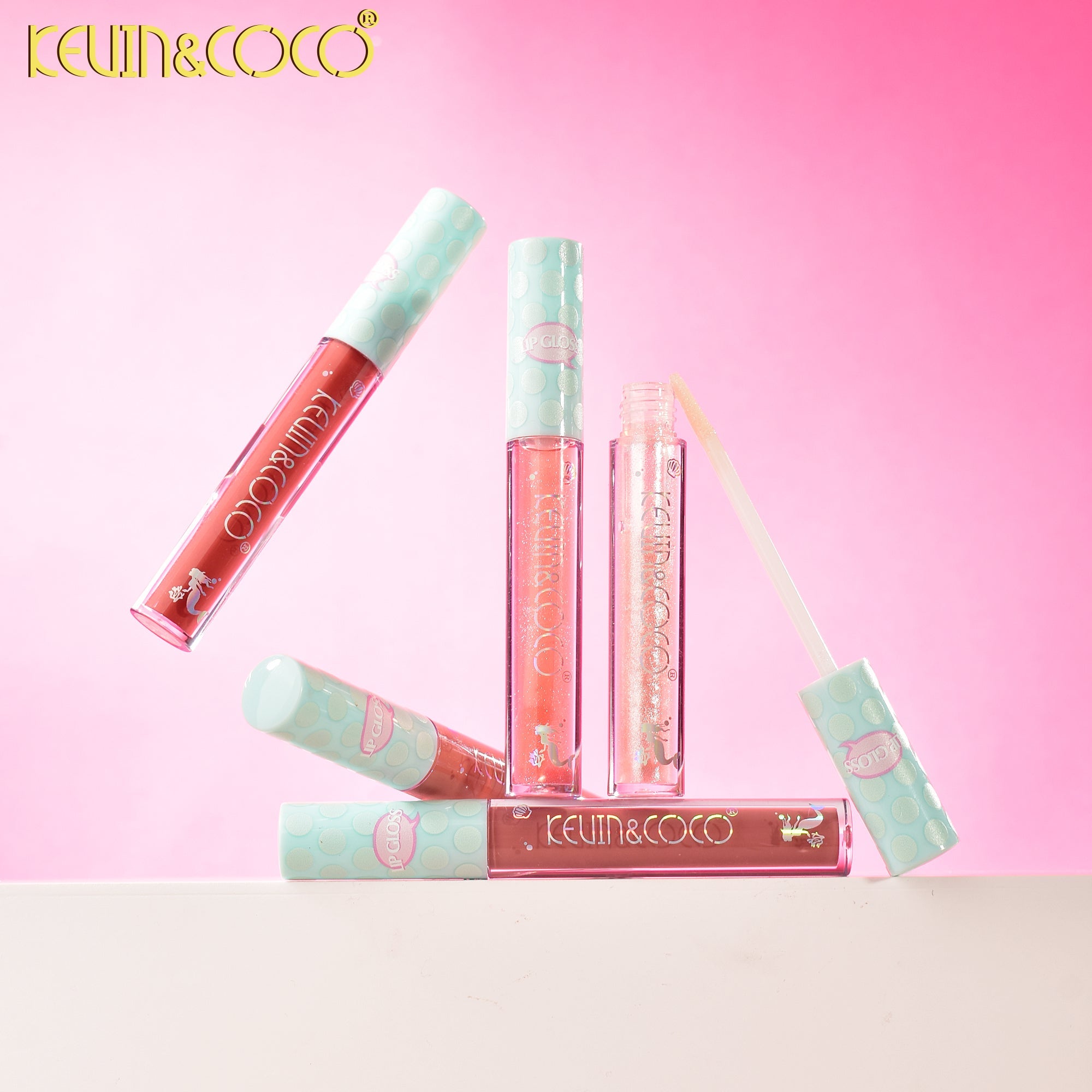 Lips-Mermaid 3 Colors Lip Gloss (KC248841)