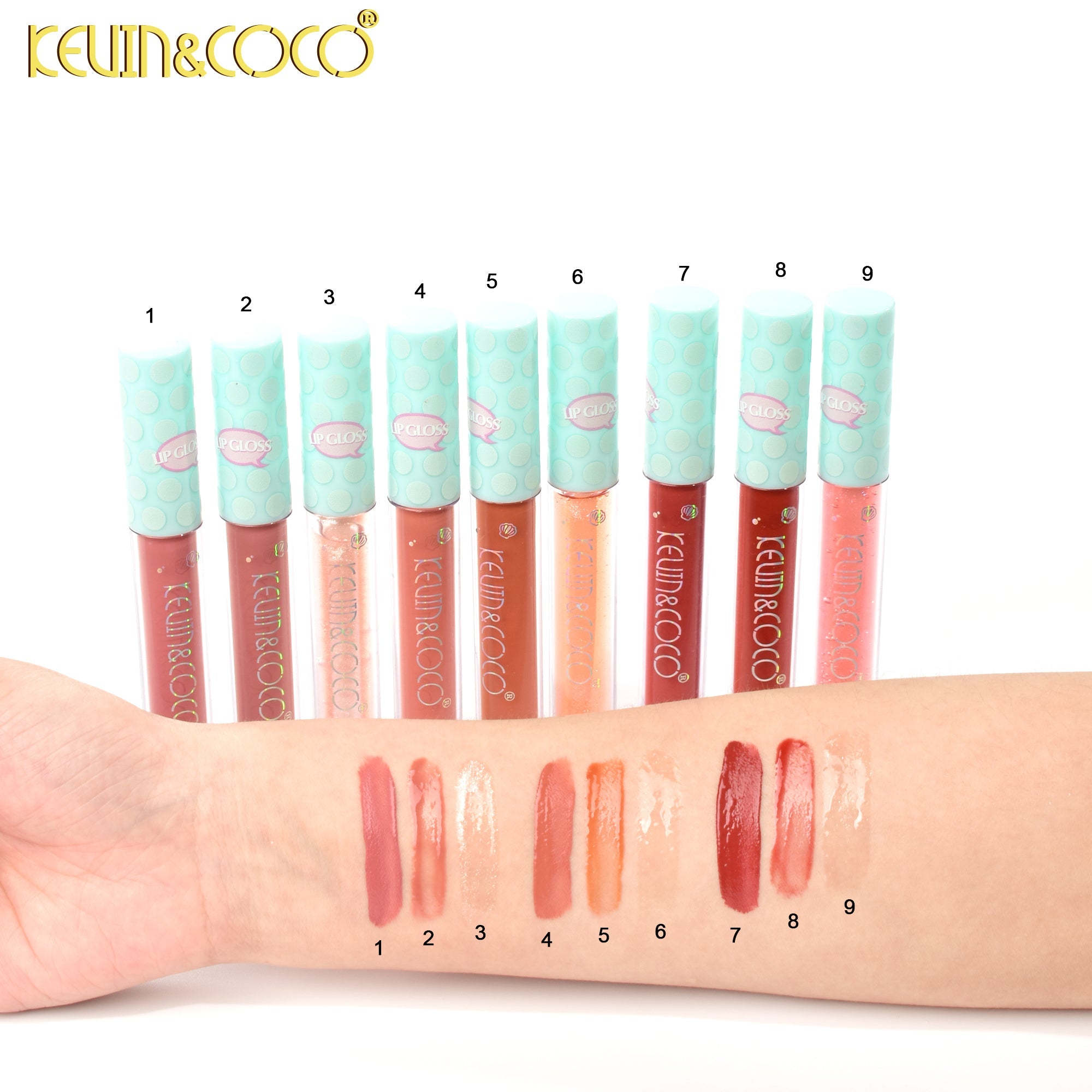 Lips-Mermaid 3 Colors Lip Gloss (KC248841)