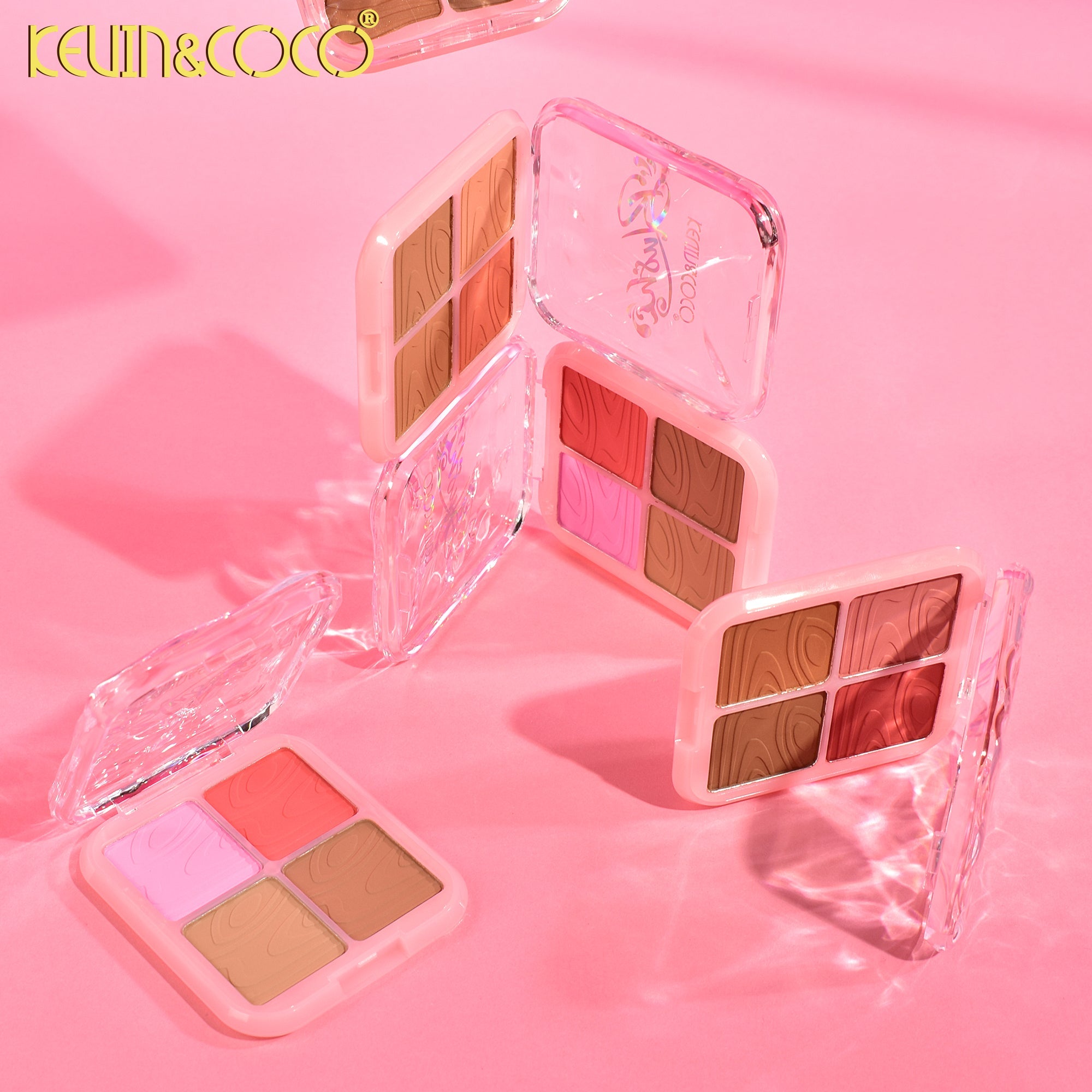 Face-Mermaid 4 Colors Blush&Contour (KC248872)