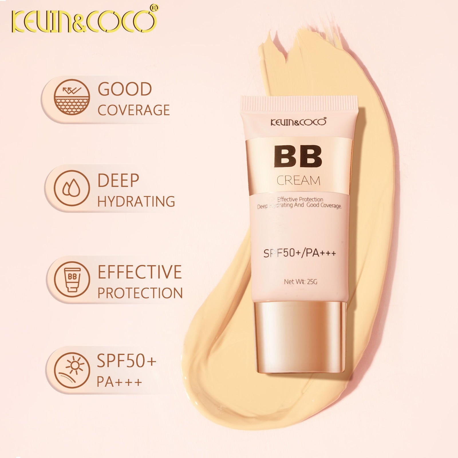 Face-BB Cream SPF50+ 36Pc Display Wholesale (KC1321)