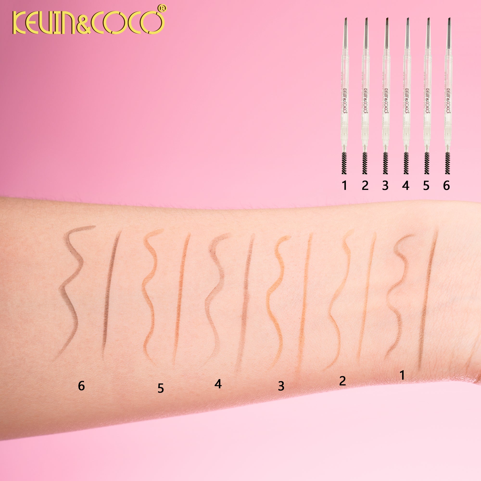 Eyebrows-Silky-Smooth Brow Pencil Ultra-Fine Retail (KC1444)