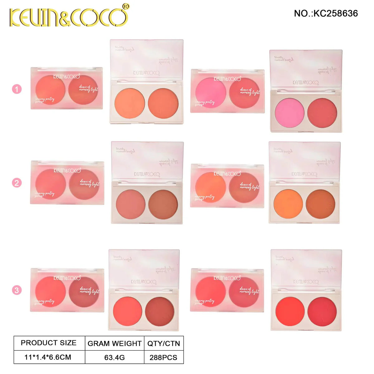 Face-Creme Verse Blush Duo (KC258636)