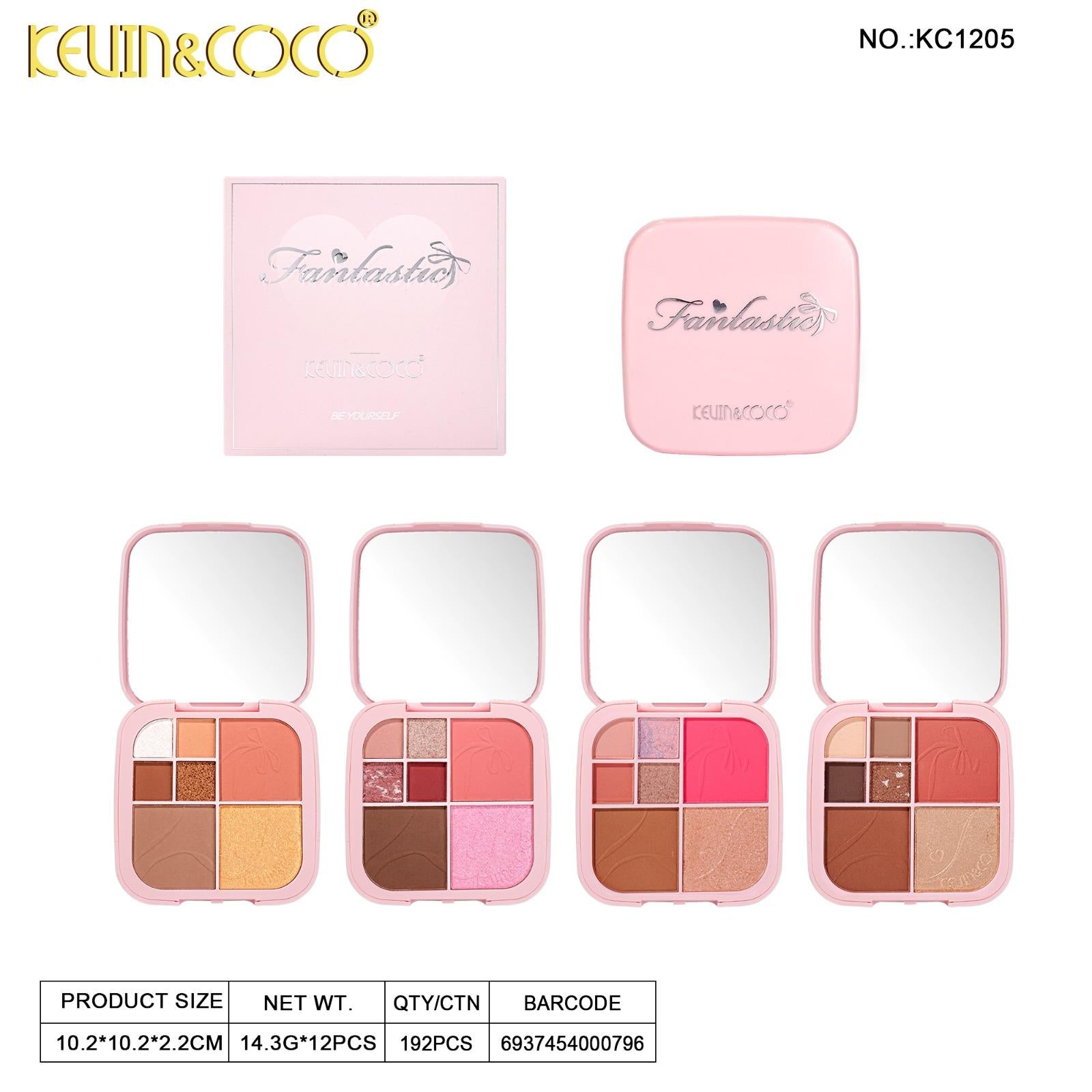 Eyes-Fantastic Palette 12pc Display Wholesale (KC1205)