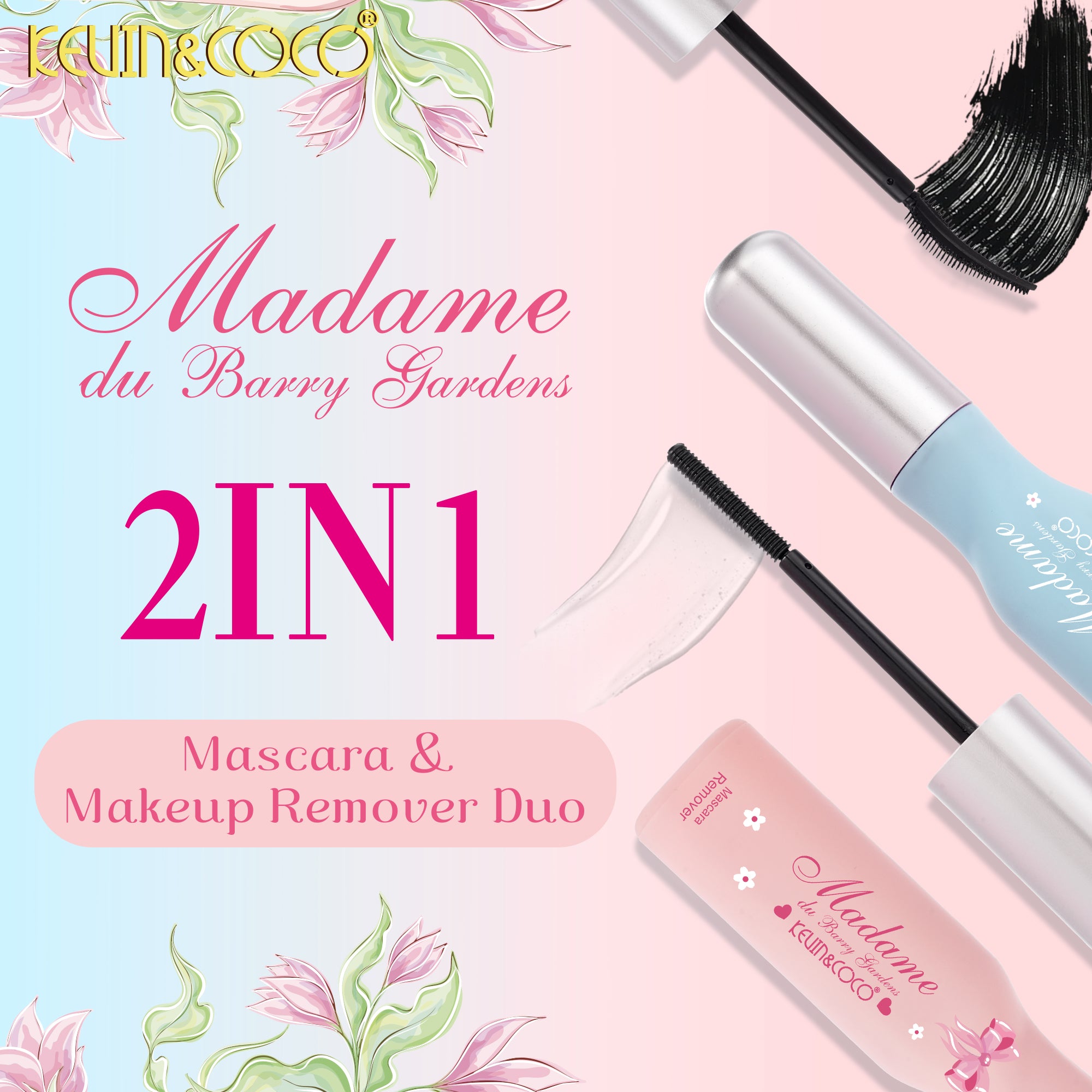 Eyes-Madame Du Barry Gardens Mascara Set Retail (KC1679)