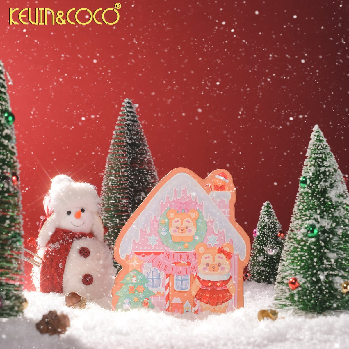 Eyes-Bear-y-Merry Christmas Eyeshadow Palette Retail (KC2084)