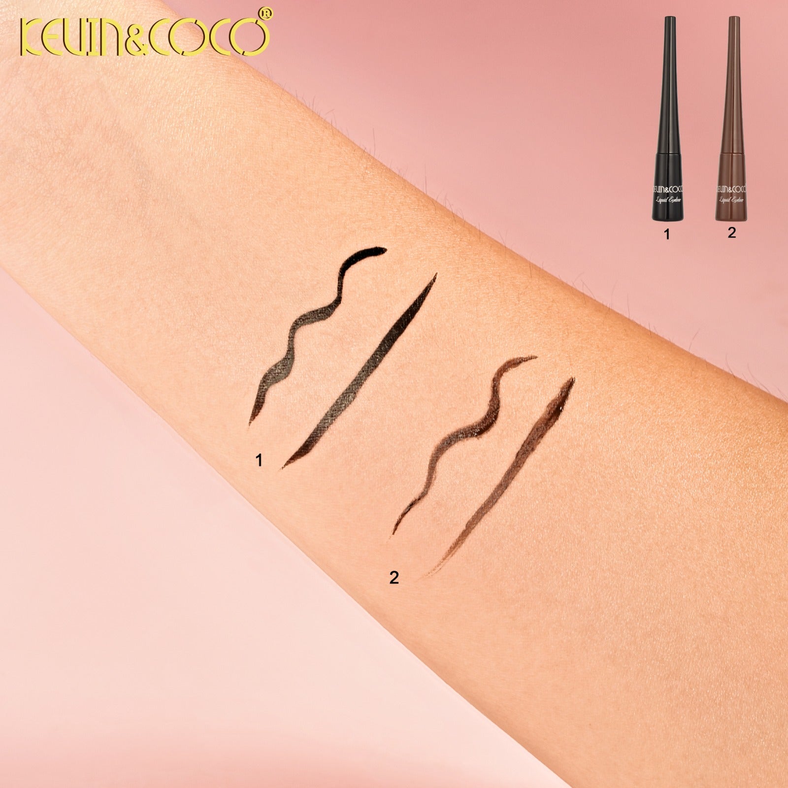 Eyes-Black Liquid Eyeliner 24Pc Display Wholesale (KC1072)