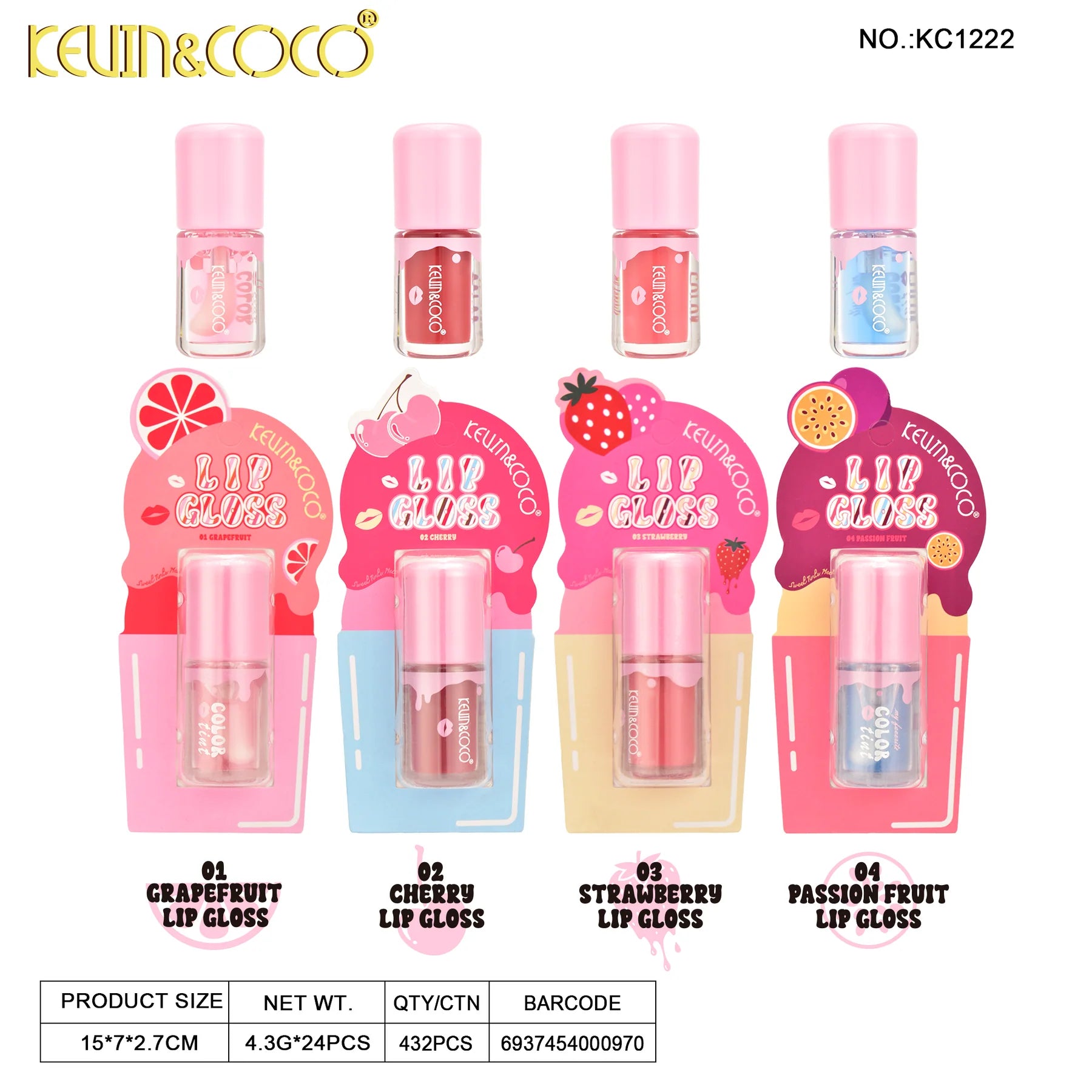 Lips-Melt Art Liquid Lip Gloss Retail (KC1222)