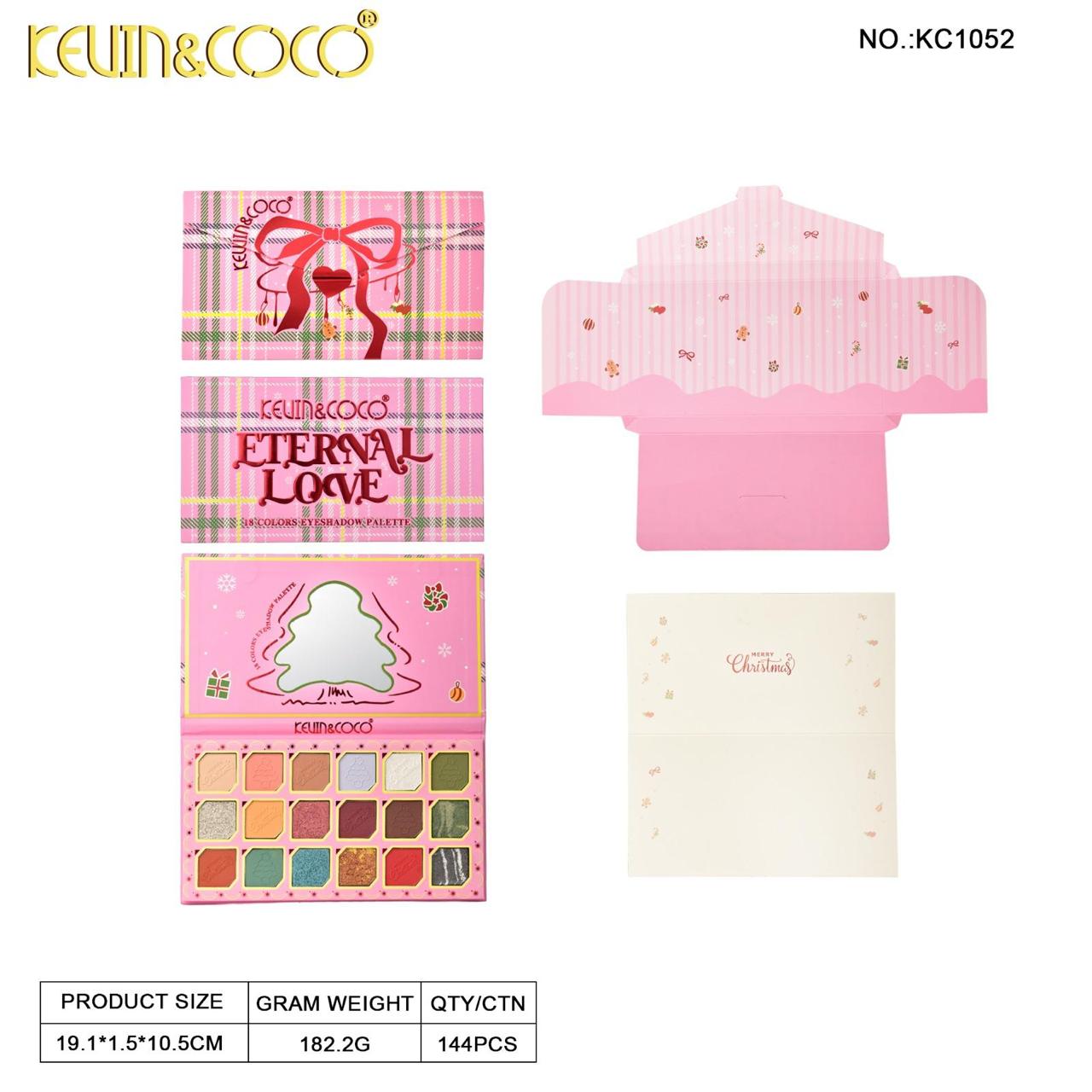 Eyes-Eternal Love 18-Color Eyeshadow Palette (KC1052)