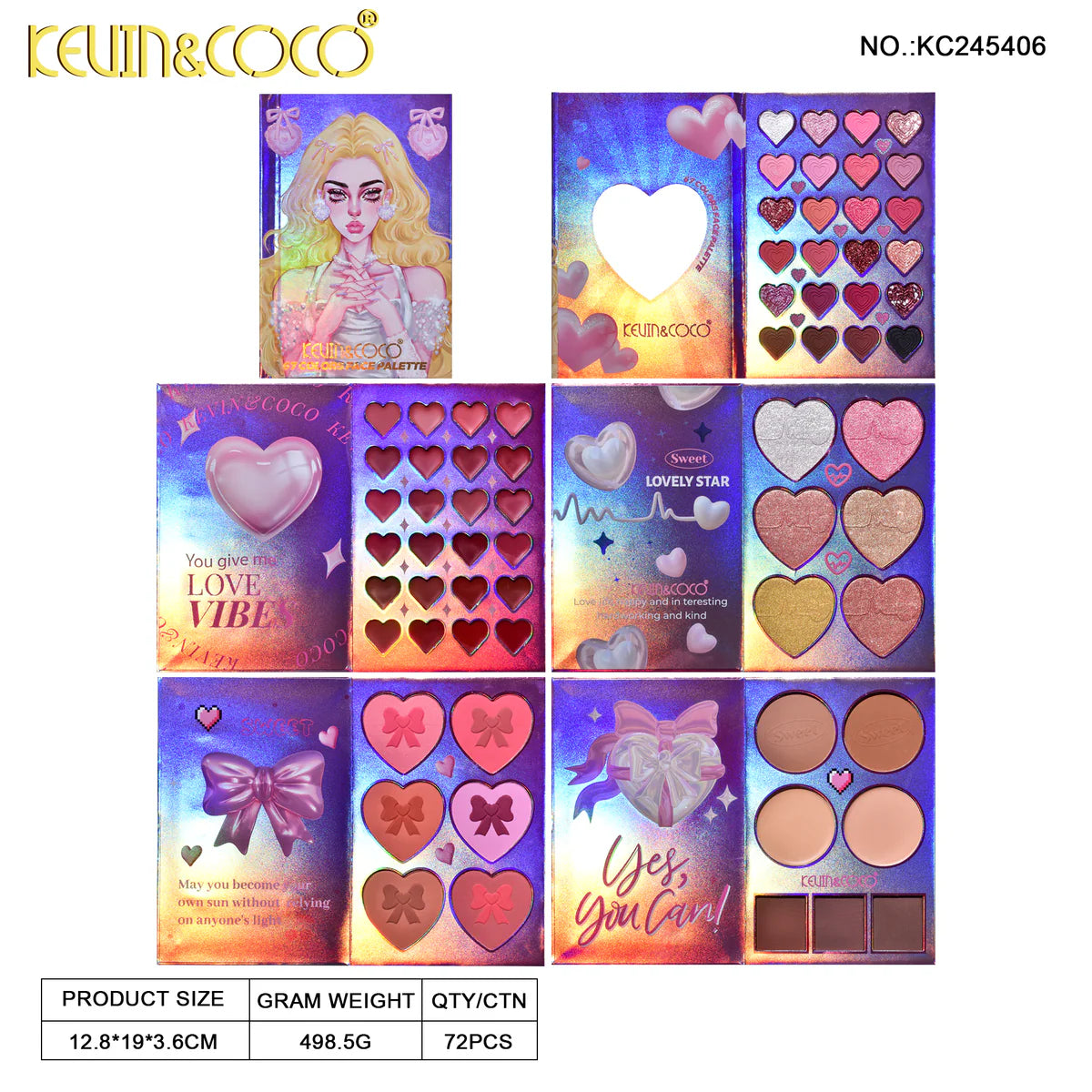 Face-67 Color Starlight Beauty Book Retail (KC245406)