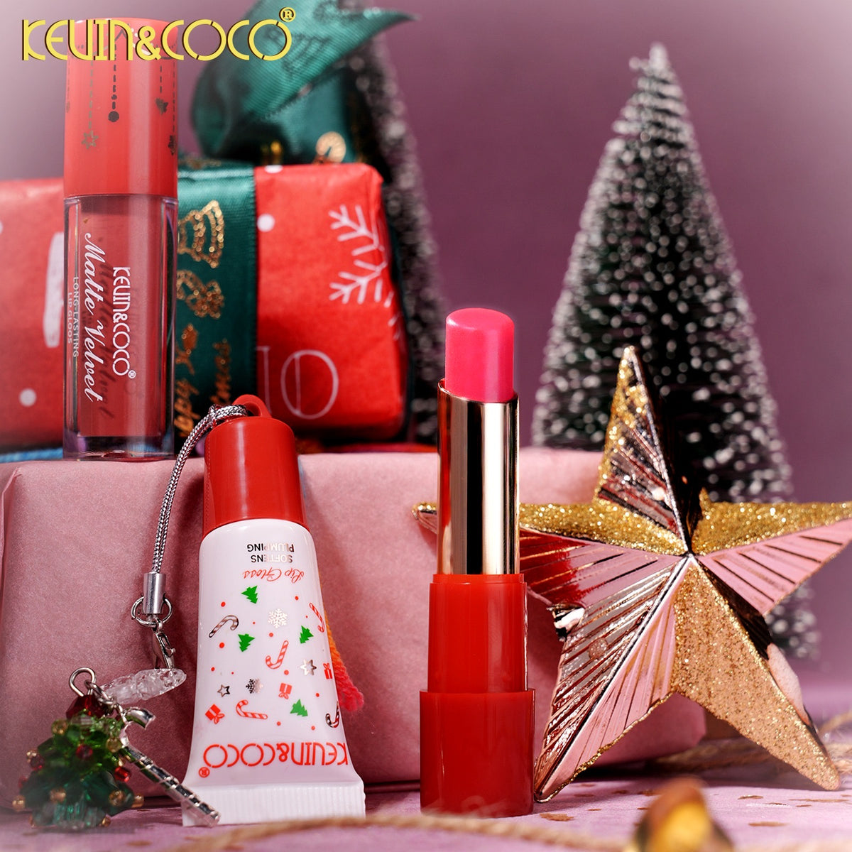 Lips-Winter Whisper Christmas Lip Set Retail (KC1957)