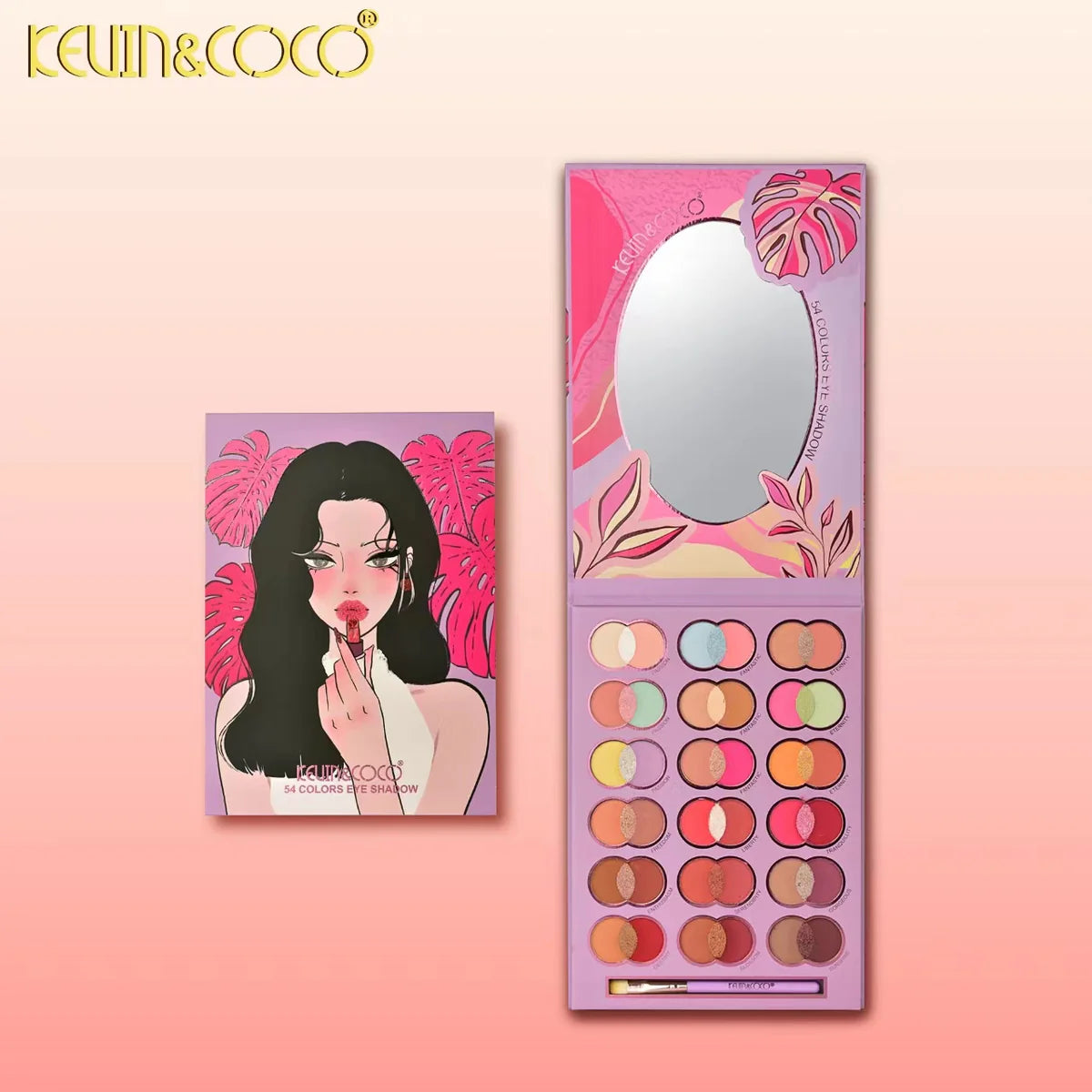 Eyes-Melody Breeze 54-Color Eyeshadow Palette (KC1022, KC1023, KC1024)