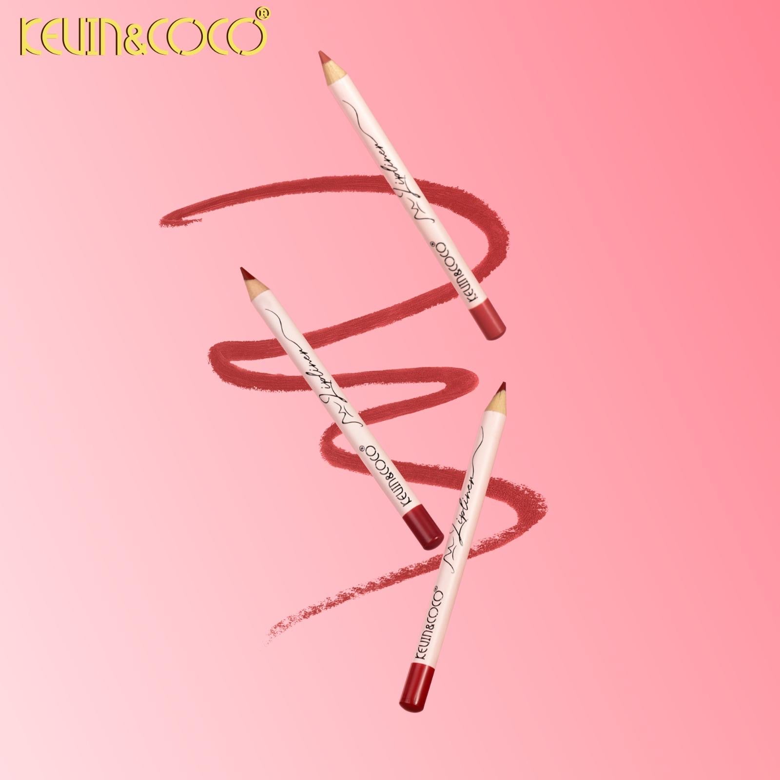 Lips-Wooden Lip Liner 12Dz Display Wholesale (KC1231)