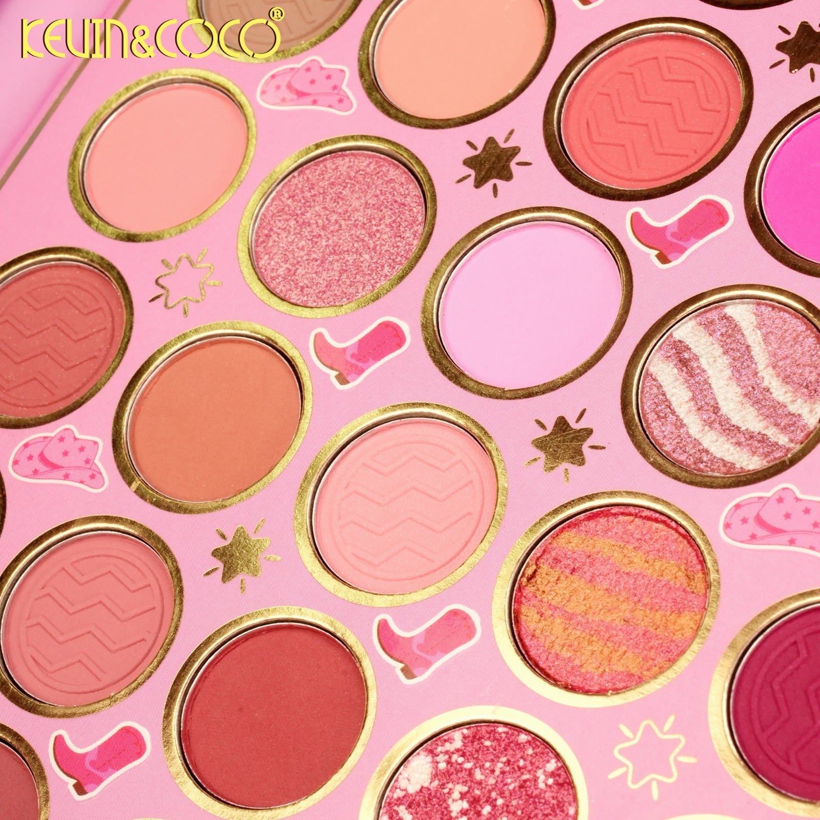 Face-117-Color Eyeshadow Palette Book  6pc Bundle Wholesale (KC1409)