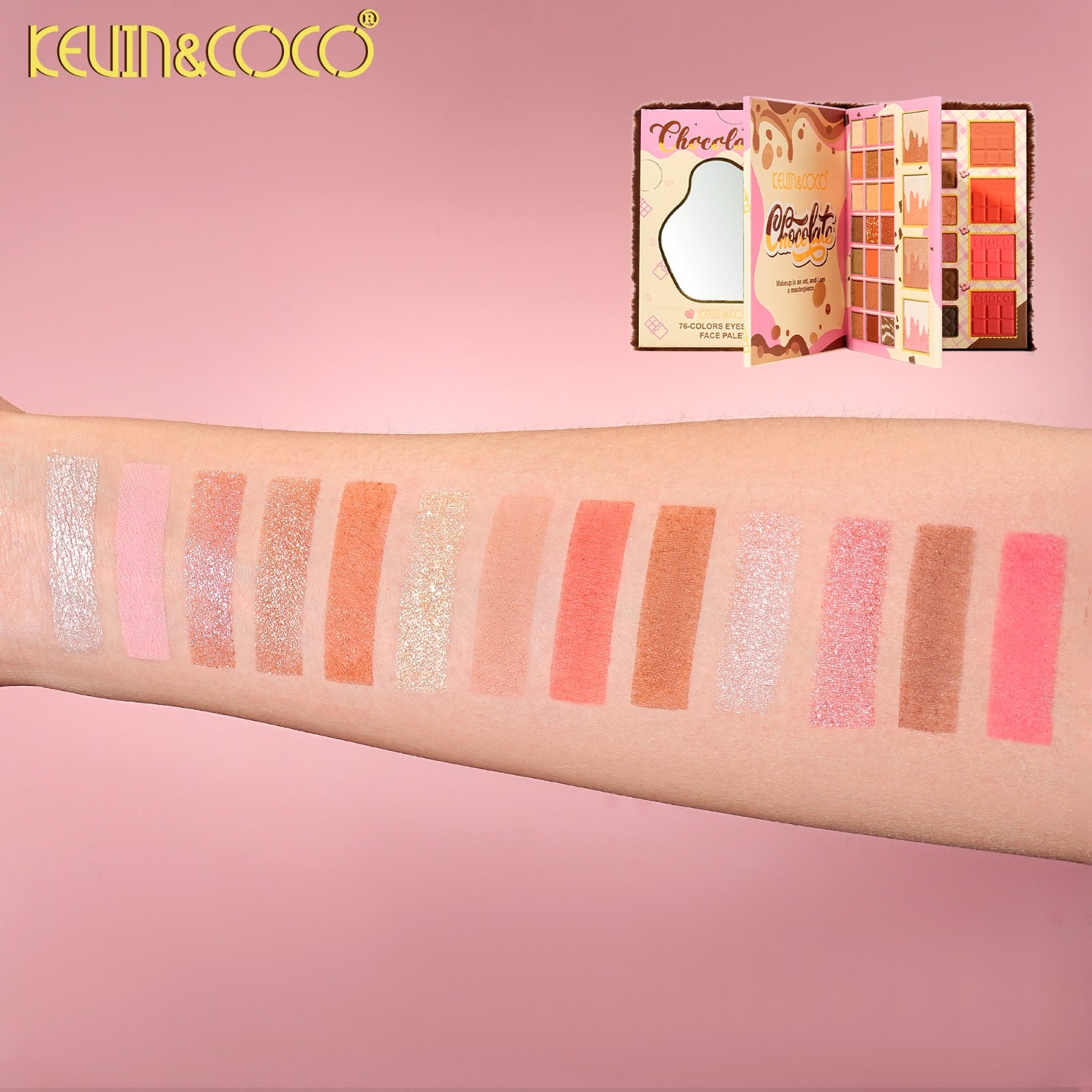 Face-Chocolate Makeup Palette (KC1402)