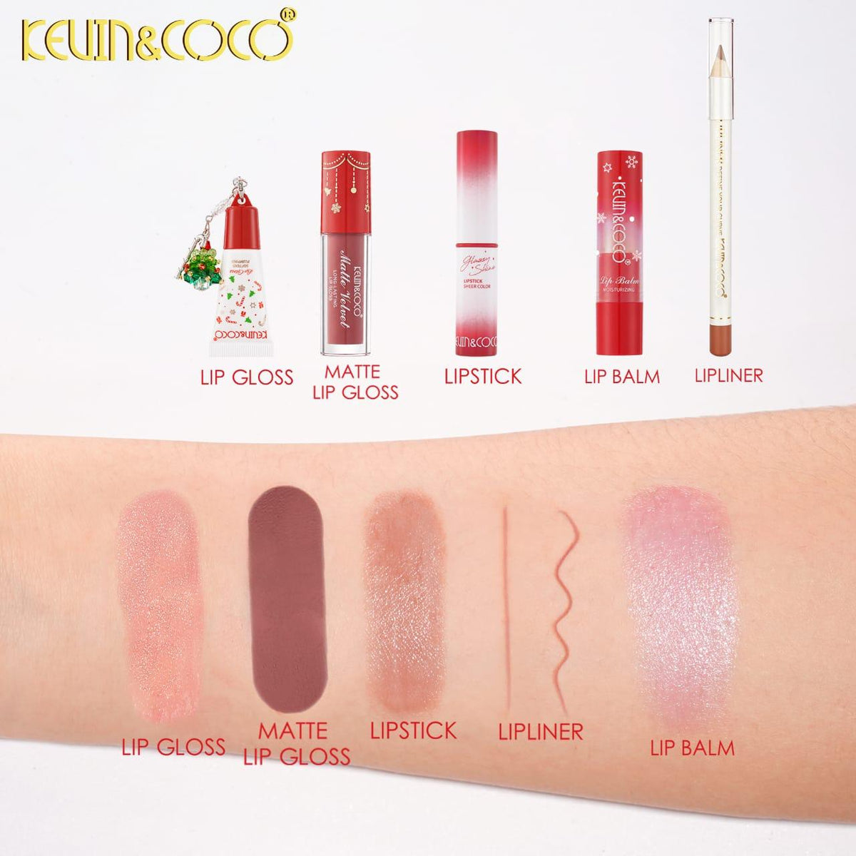 Lips-Winter Whisper Christmas Lip Set Retail (KC1957)