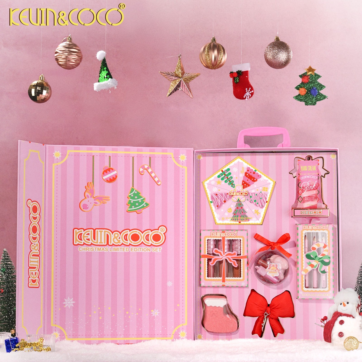Face-Christmas Limited Edition Suitcase Makeup Set Retail (KC2081)