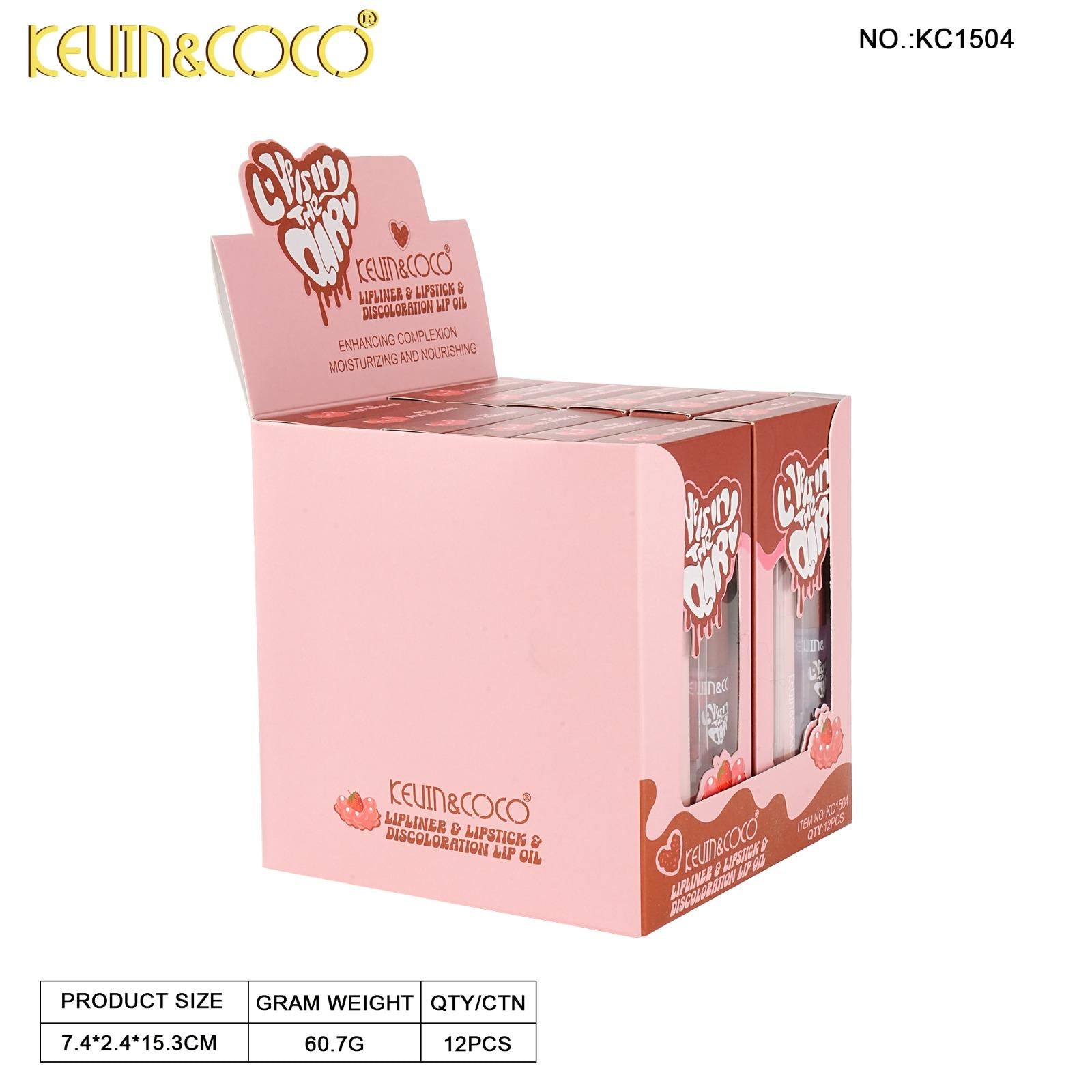 Lips-Love Is In The Air Lip Kit 12pc Display Wholesale (KC1503 & KC1504)