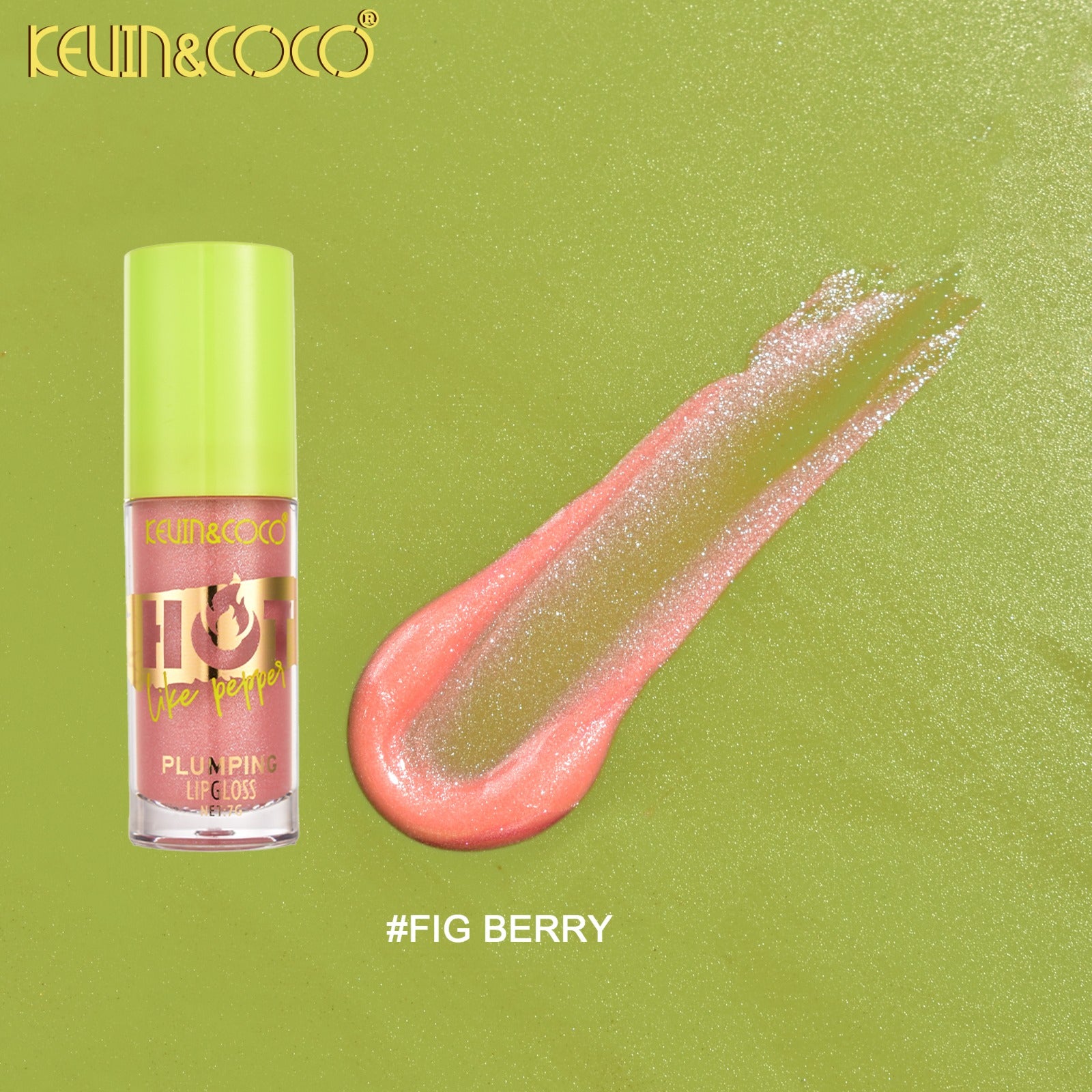 Lips-Hot Top Jucy Plumping Lip Gloss (KC1192)