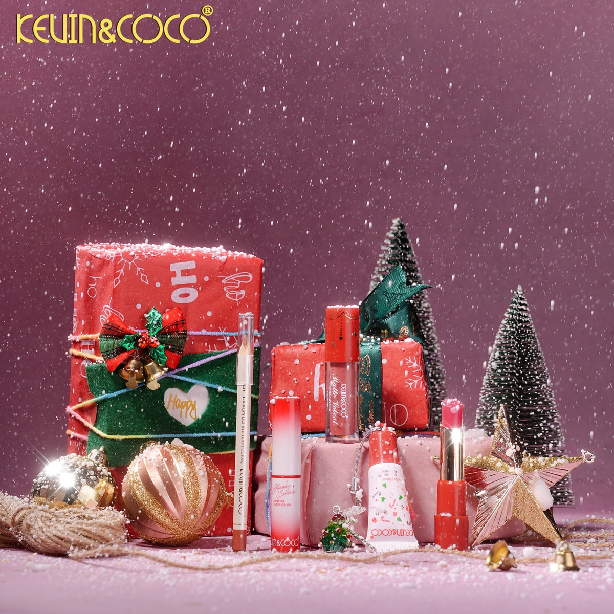 Lips-Winter Whisper Christmas Lip Set Retail (KC1957)