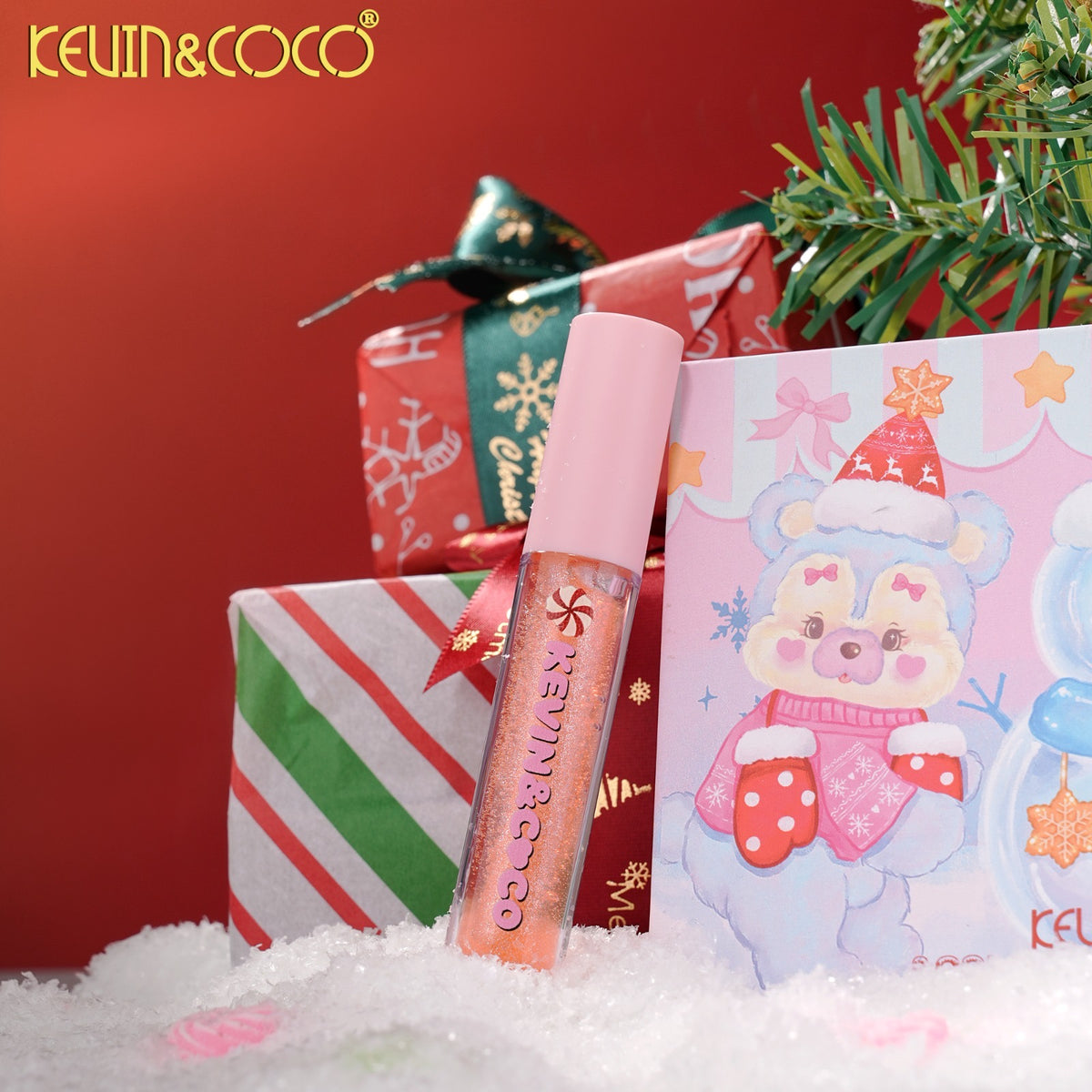 Lips-Bear-y-Merry Christmas Lip Set Retail (KC2082)