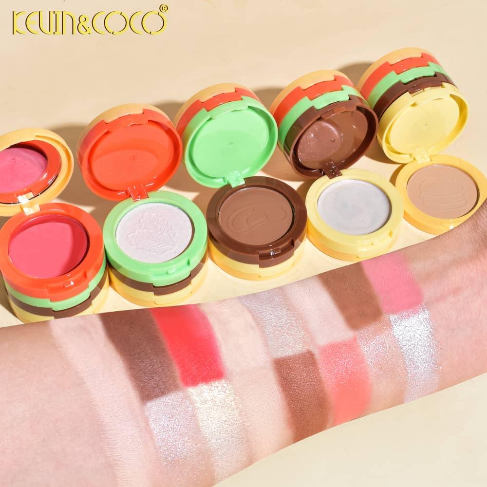 Face-Burguerlicious 6 Shades Cheek Stack (KC245253)