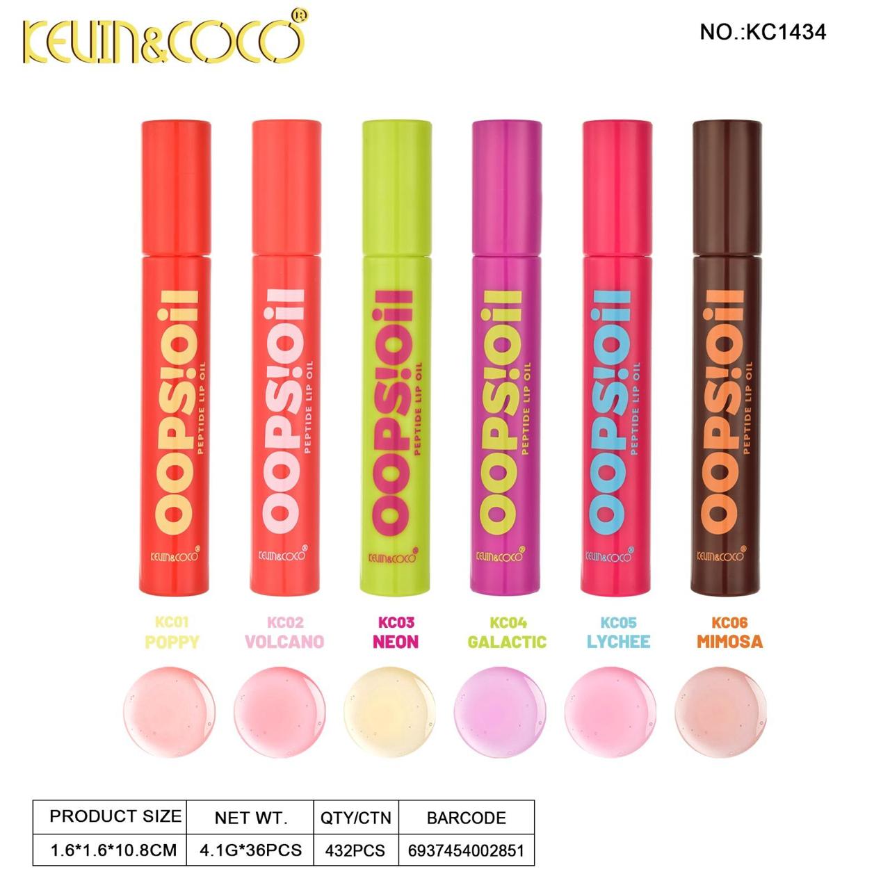 Lips-OOPS!! Lip Oil (KC1434)