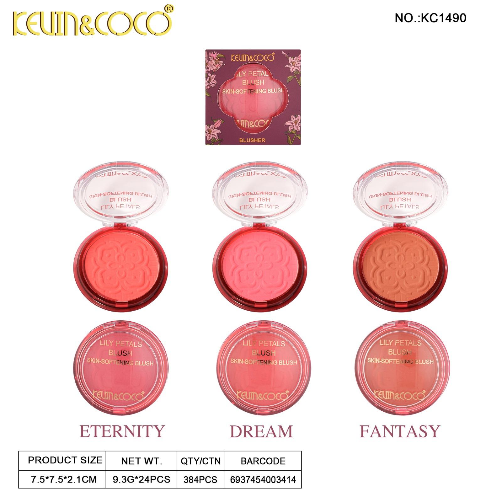 Face-Pink Flowers Petal Blush (KC1490)