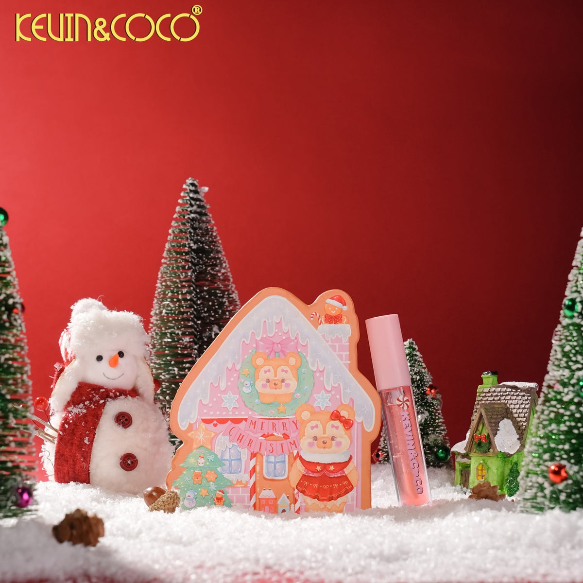 Eyes-Bear-y-Merry Christmas Eyeshadow Palette Retail (KC2084)