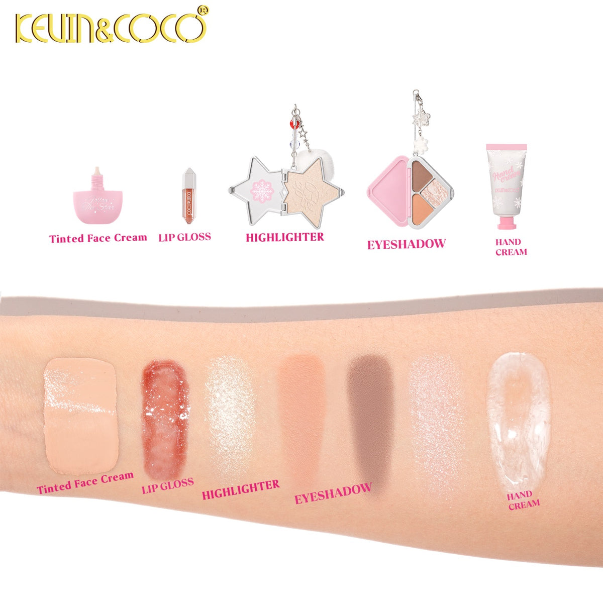 Face-Follow The Star Christmas Makeup Set Retail (KC2077)