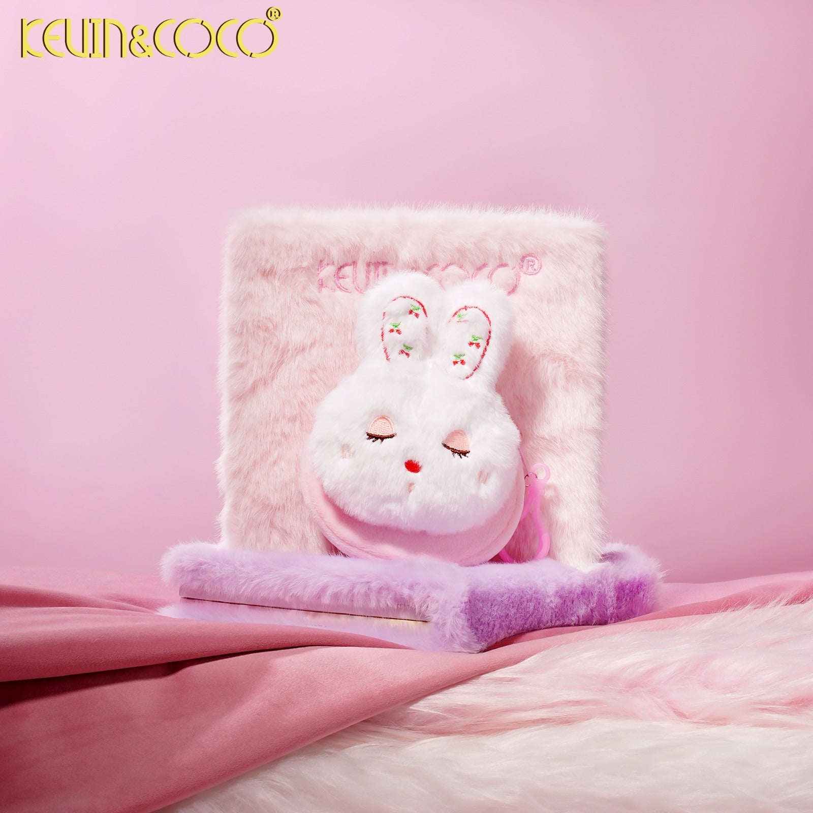 Eyes-Plush Bunny 64 Colors Eyeshadow Palette Retail (KC1299)
