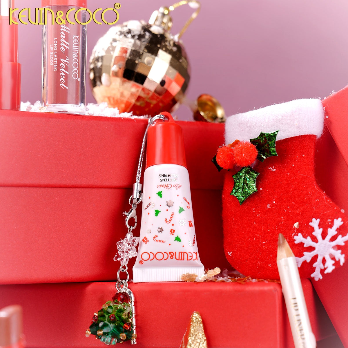 Lips-Winter Whisper Christmas Lip Set Retail (KC1957)