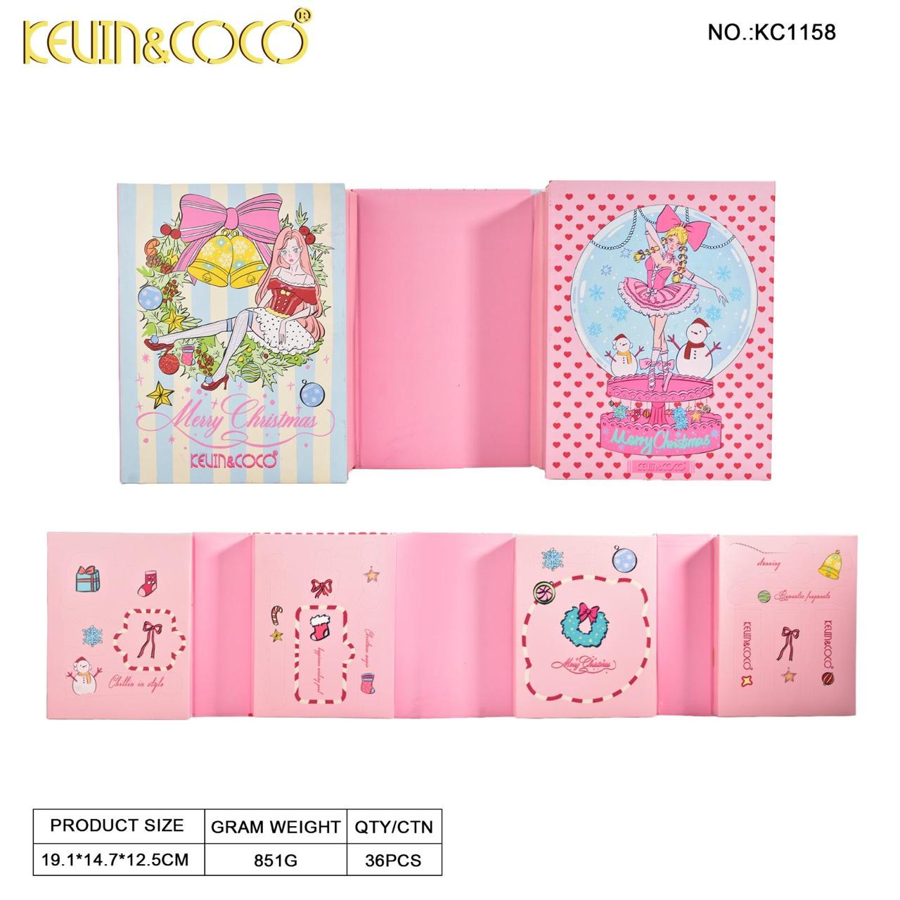 Novelties-Christmas Make Up Blind Box (KC1158)