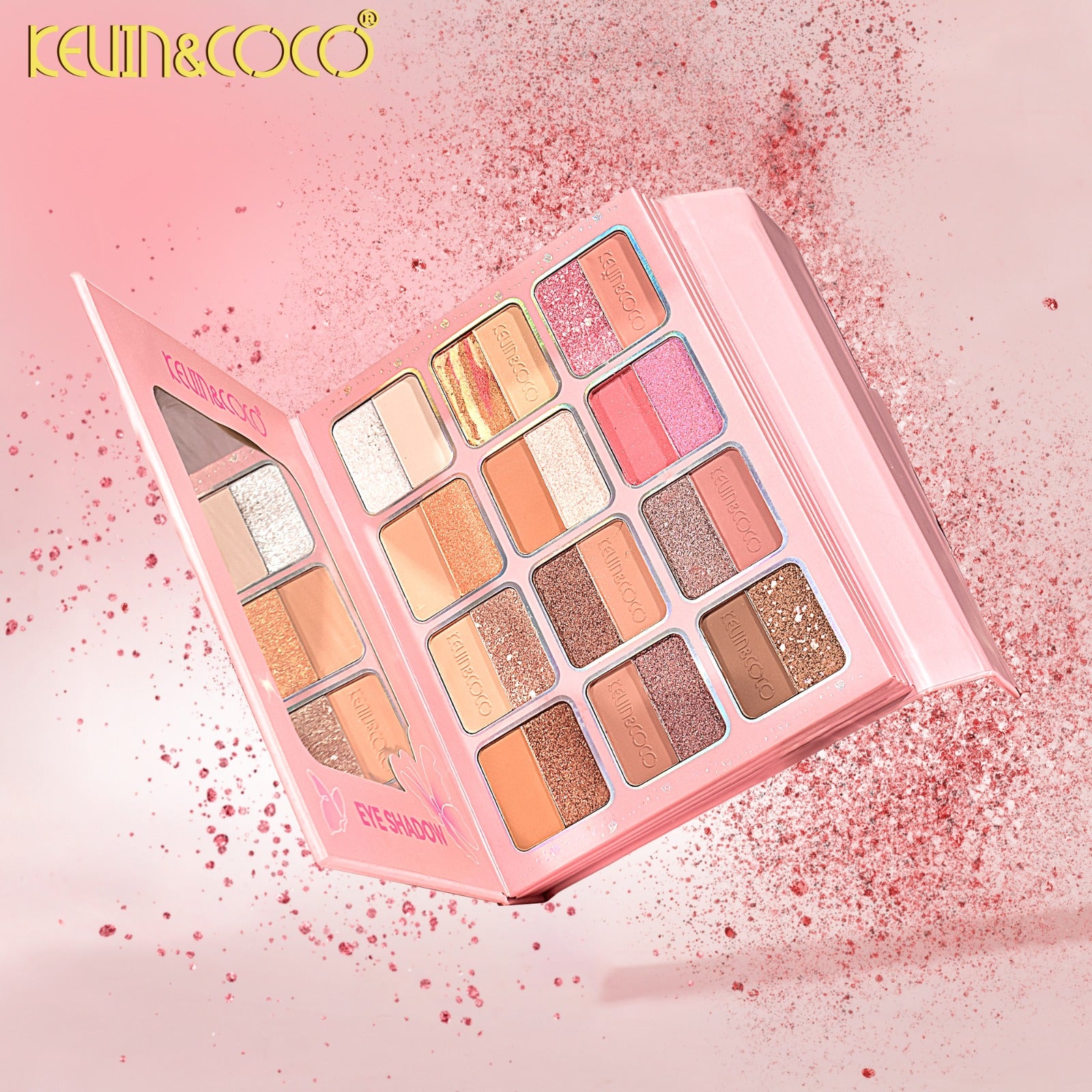 Face-Butterfly 94-Color Eyeshadow Palette Book 6pc Bundle Wholesale (KC245857)