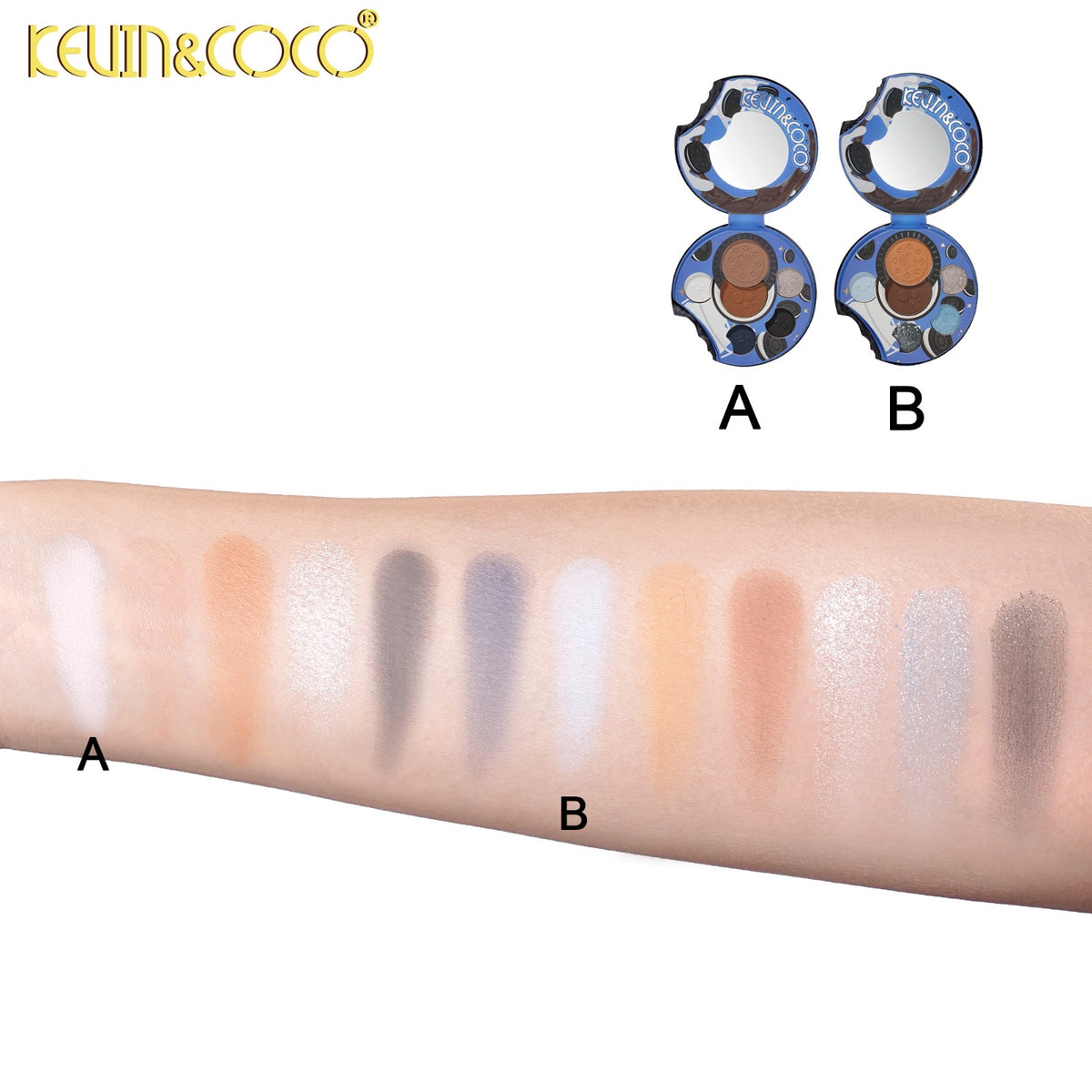 Eyes-Black Cookie Eyeshadow Palette Retail (KC1454)