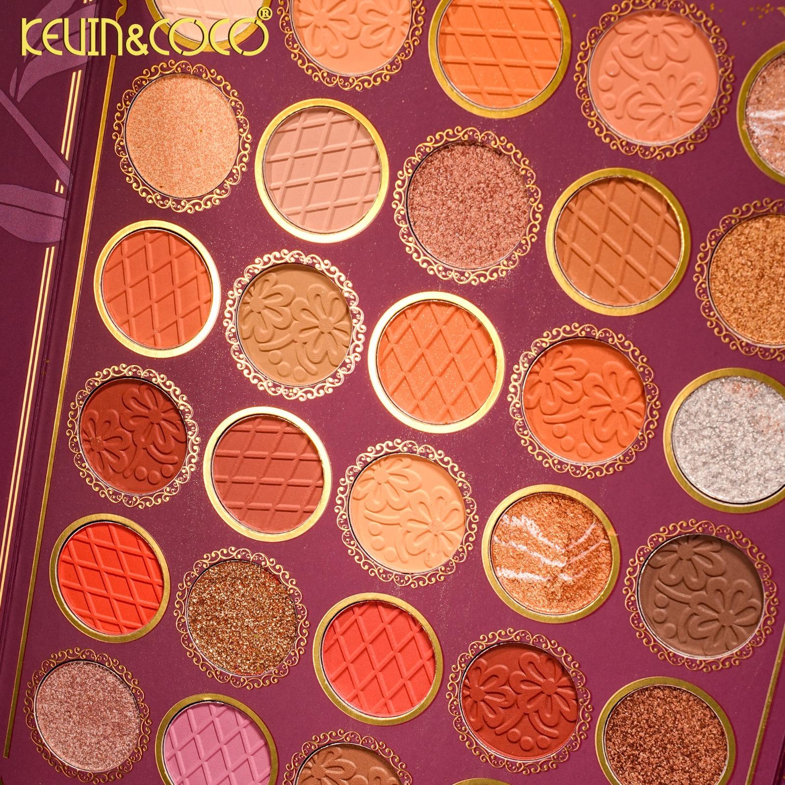 Eyes-Pink Flowers Book Eyeshadow Palette 6pc Display Wholesale (KC1491)