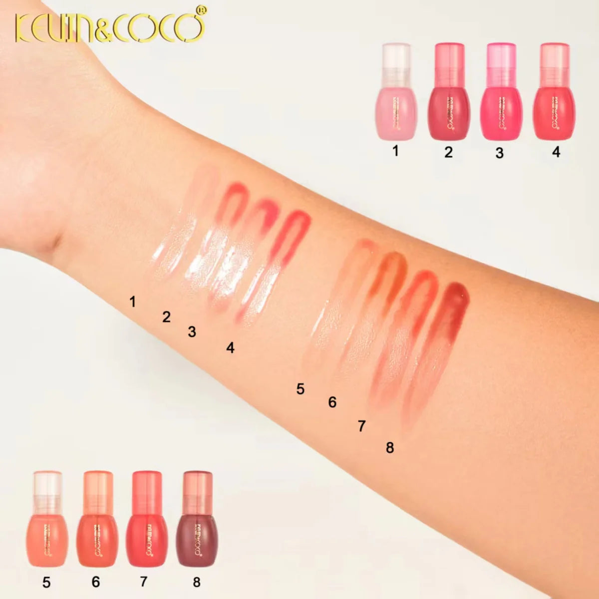Lips-Cherry Lip Laquer Fruit Series Display Wholesale (KC1107)