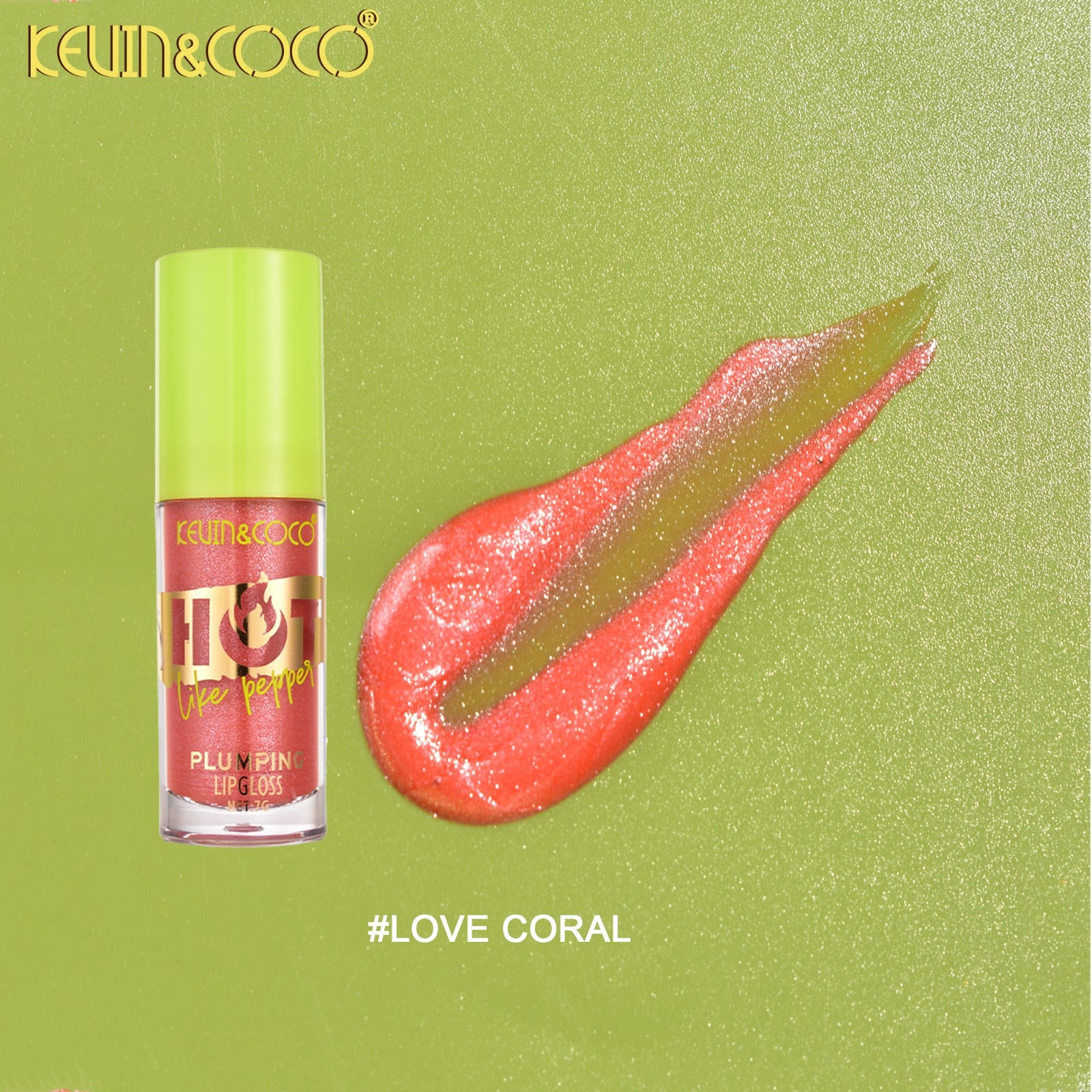 Lips-Hot Top Jucy Plumping Lip Gloss (KC1192)