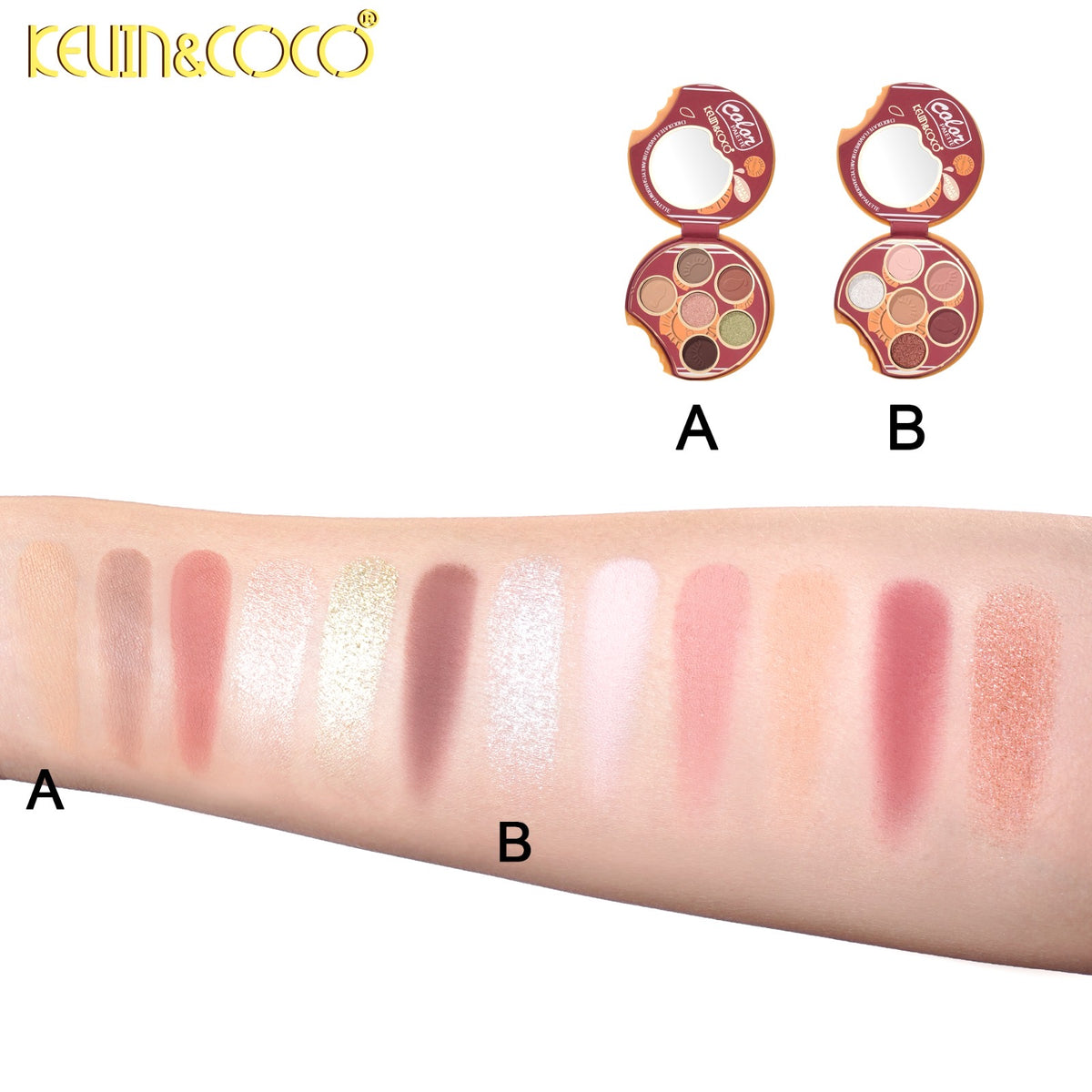 Eyes-White Cookie Eyeshadow Palette Retail (KC1455)