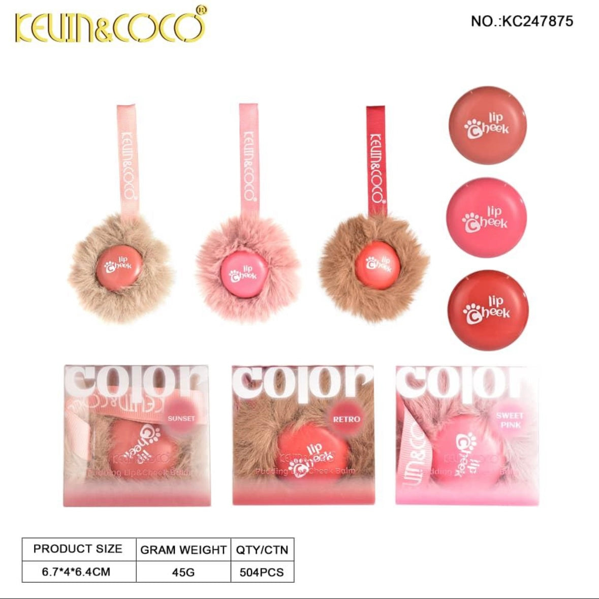 Face-Pudding Lip & Cheek Balm (KC247875)