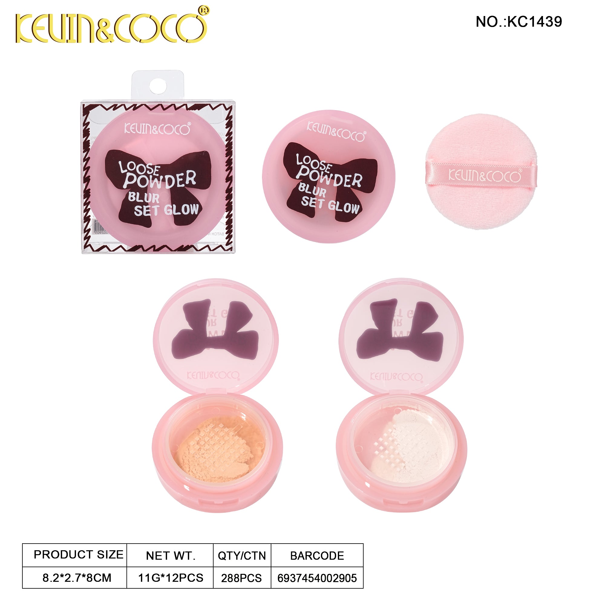 Lips-Big Kid Loose Powder Retail (KC1439)