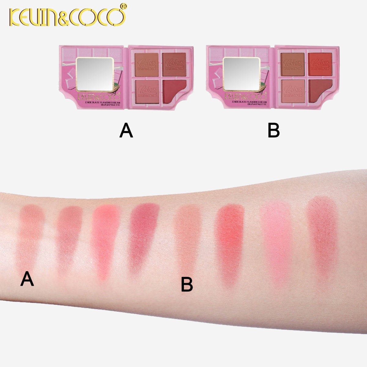 Face-Pink Chocolate Bar Blush Retail (KC1456)