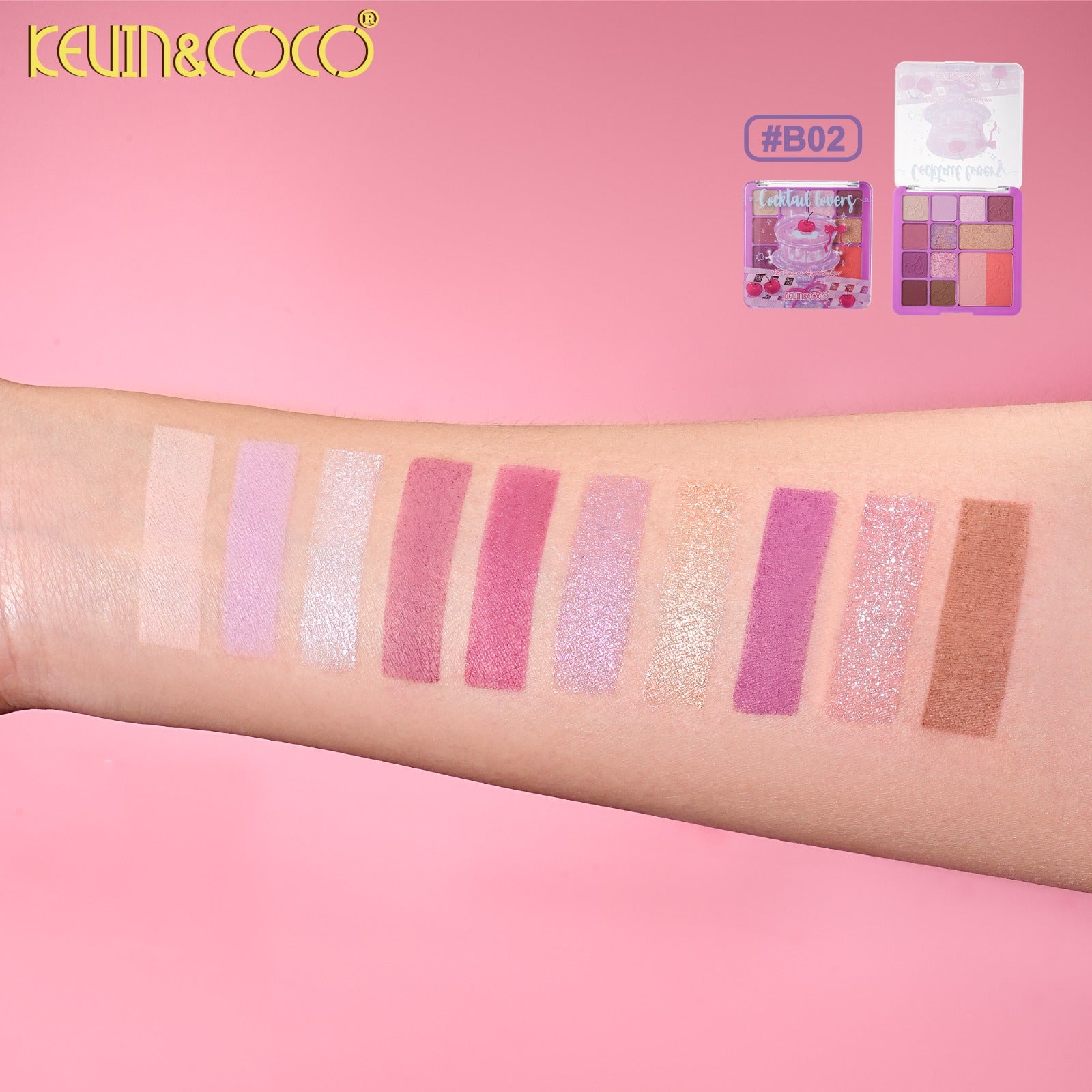 Eyes-12 Colors Eyeshadow Palette  24pc Display Wholesale (KC1428)