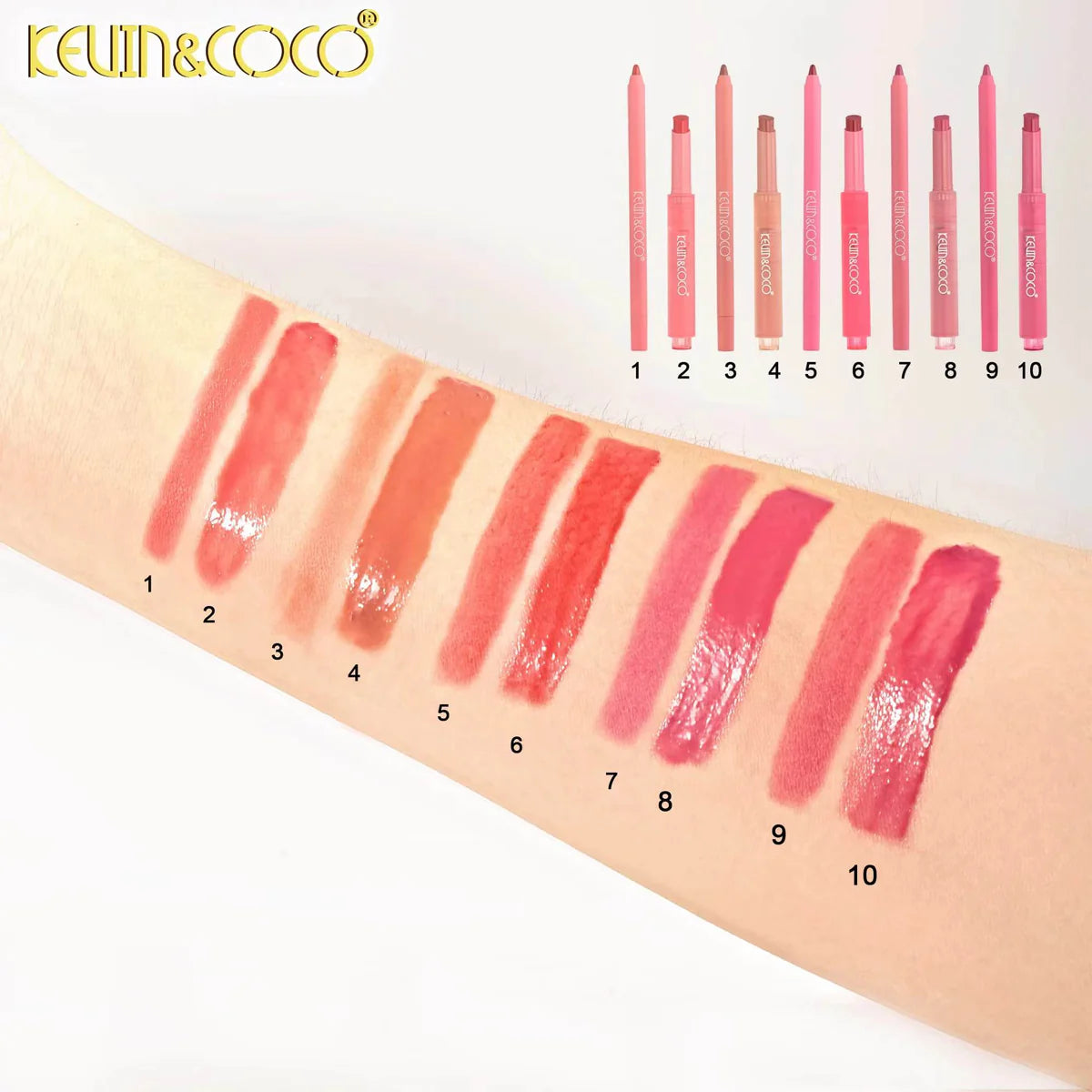 Lips-Kitty Shine Lip Liner & Lip Tint (KC1016)
