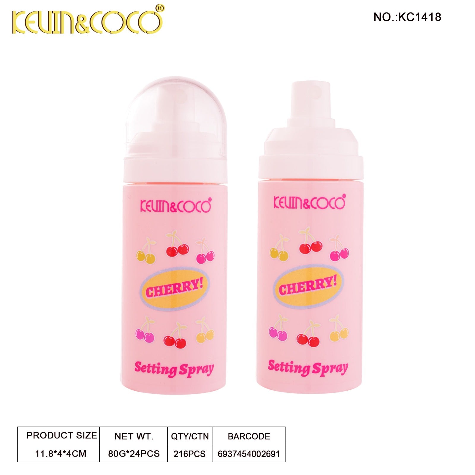 Face- Cherry Blossom Setting Spray Retail (KC1418)
